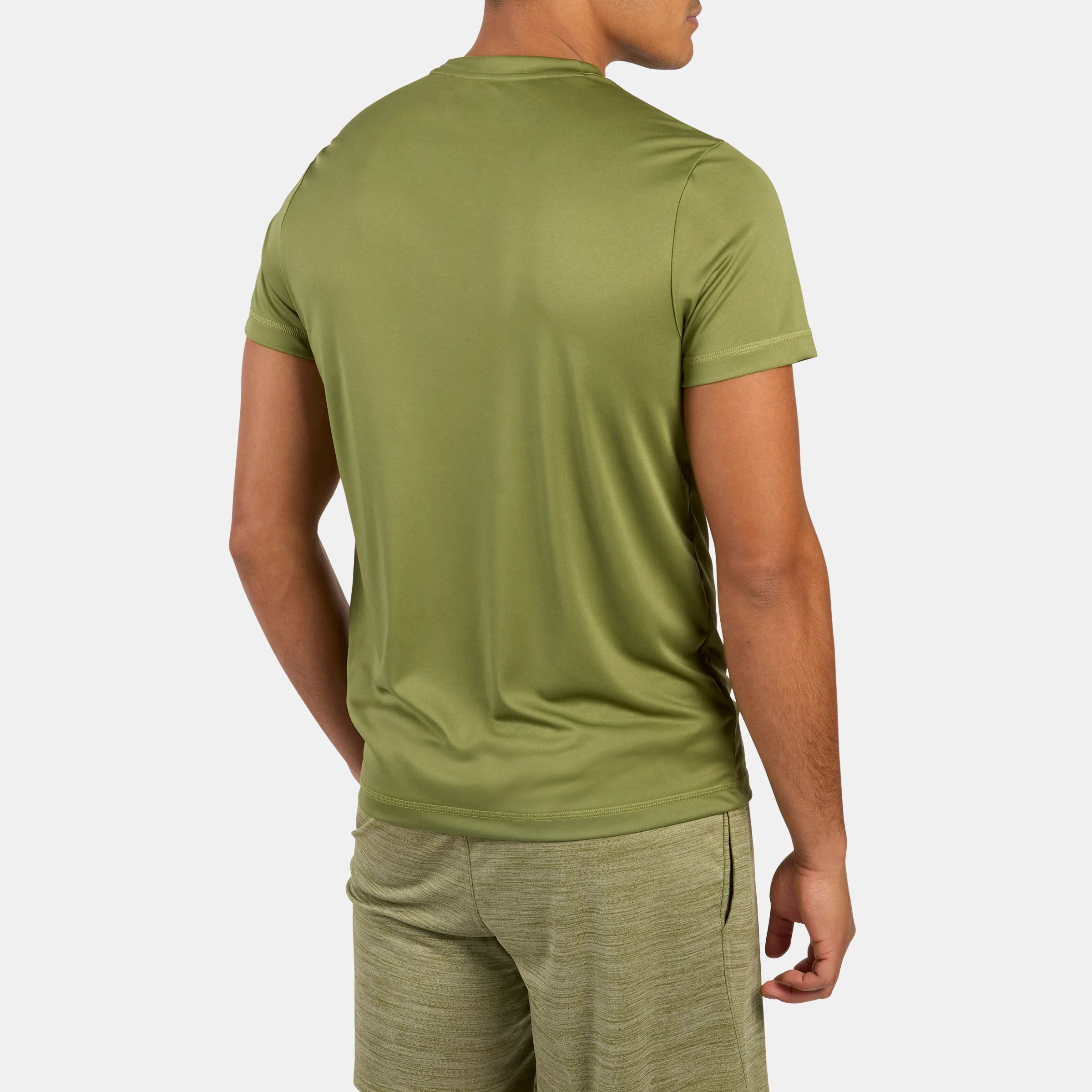 Id Train Ss Tech Tee Grit Green - Image 3