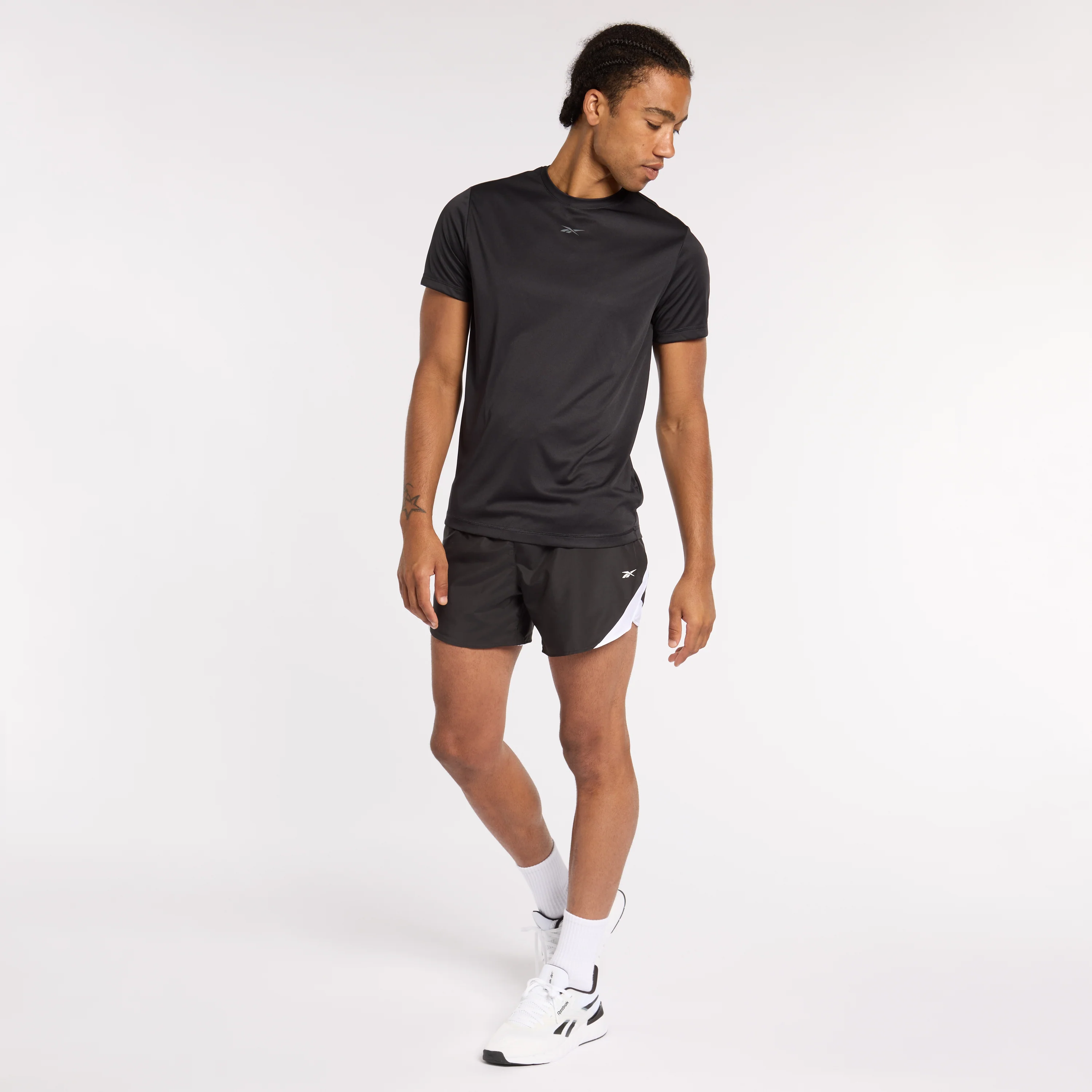 Id Train Woven Short Night Black - Image 3