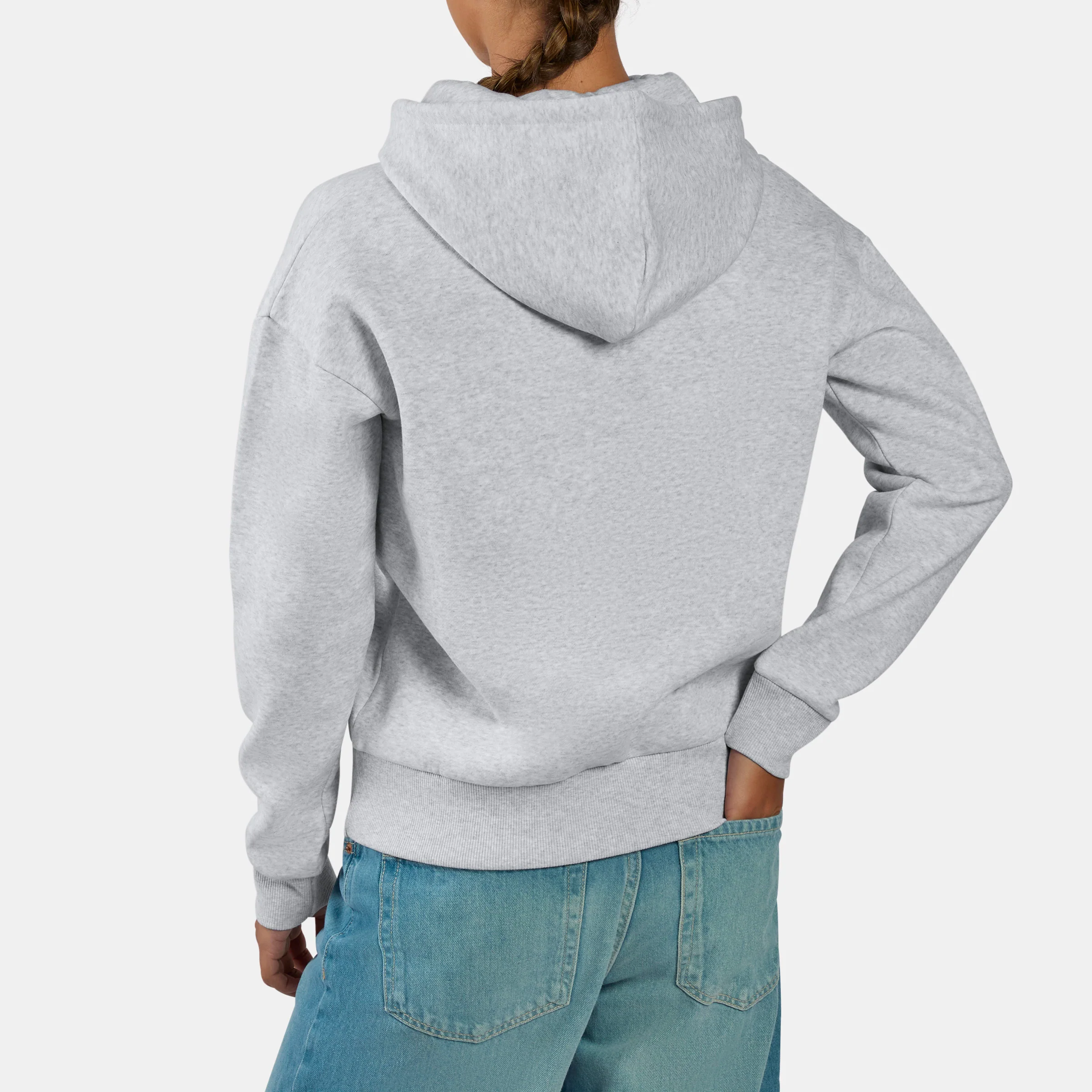 Jenny Hoody Silver Marl - Image 3