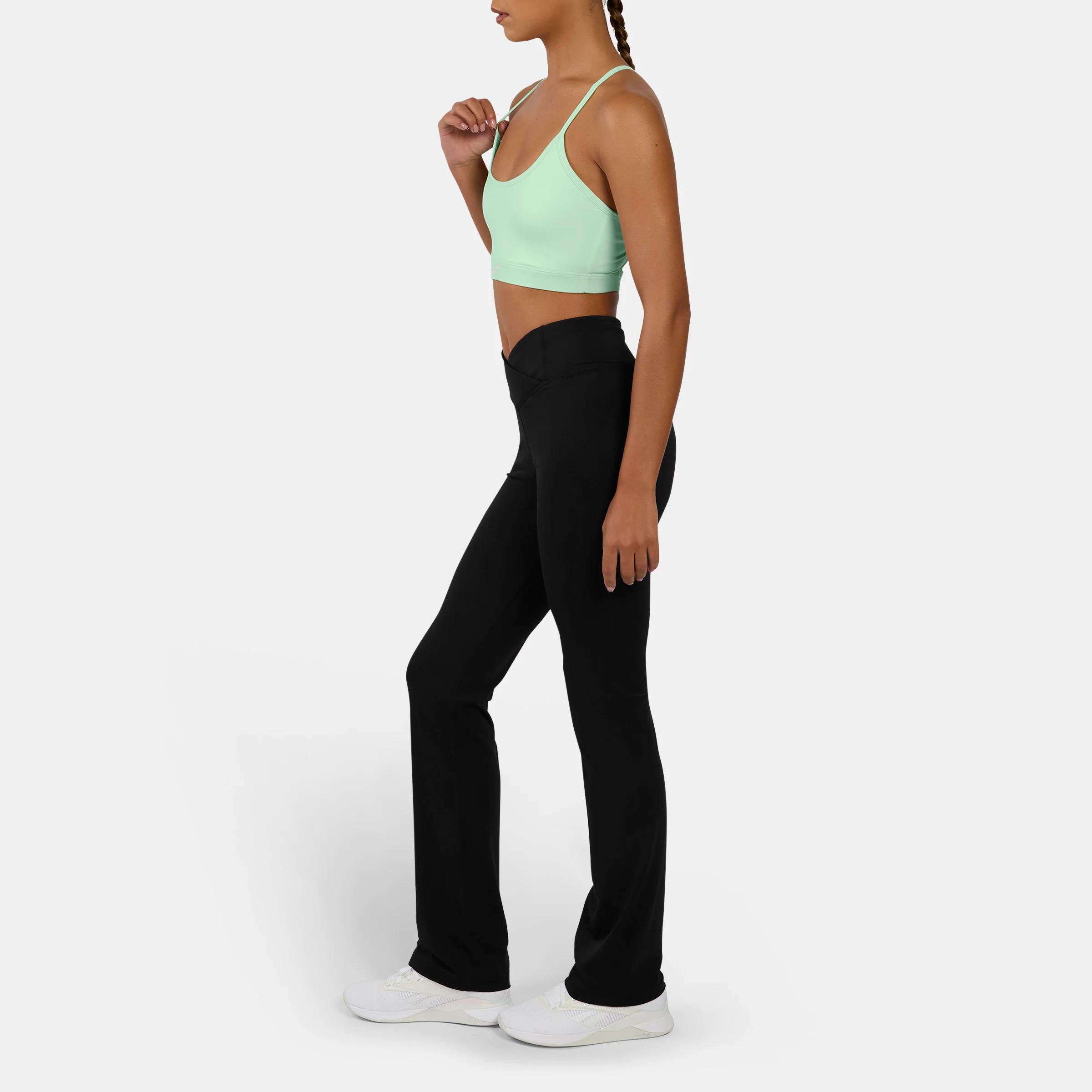 Kendal Core Strappy Bra Inverted Aqua - Image 2