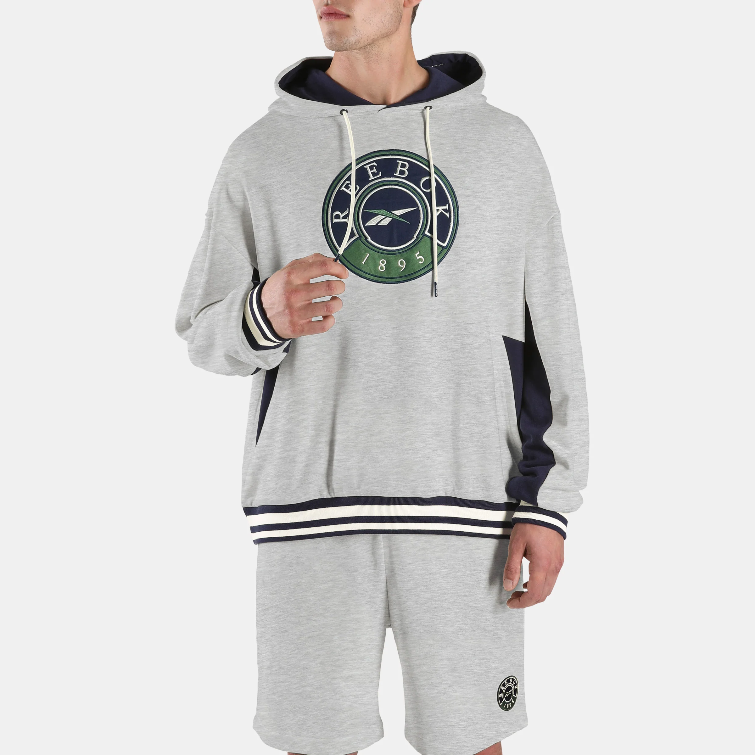 Lawn Club French Terry Hoodie Athletic Grey Marl