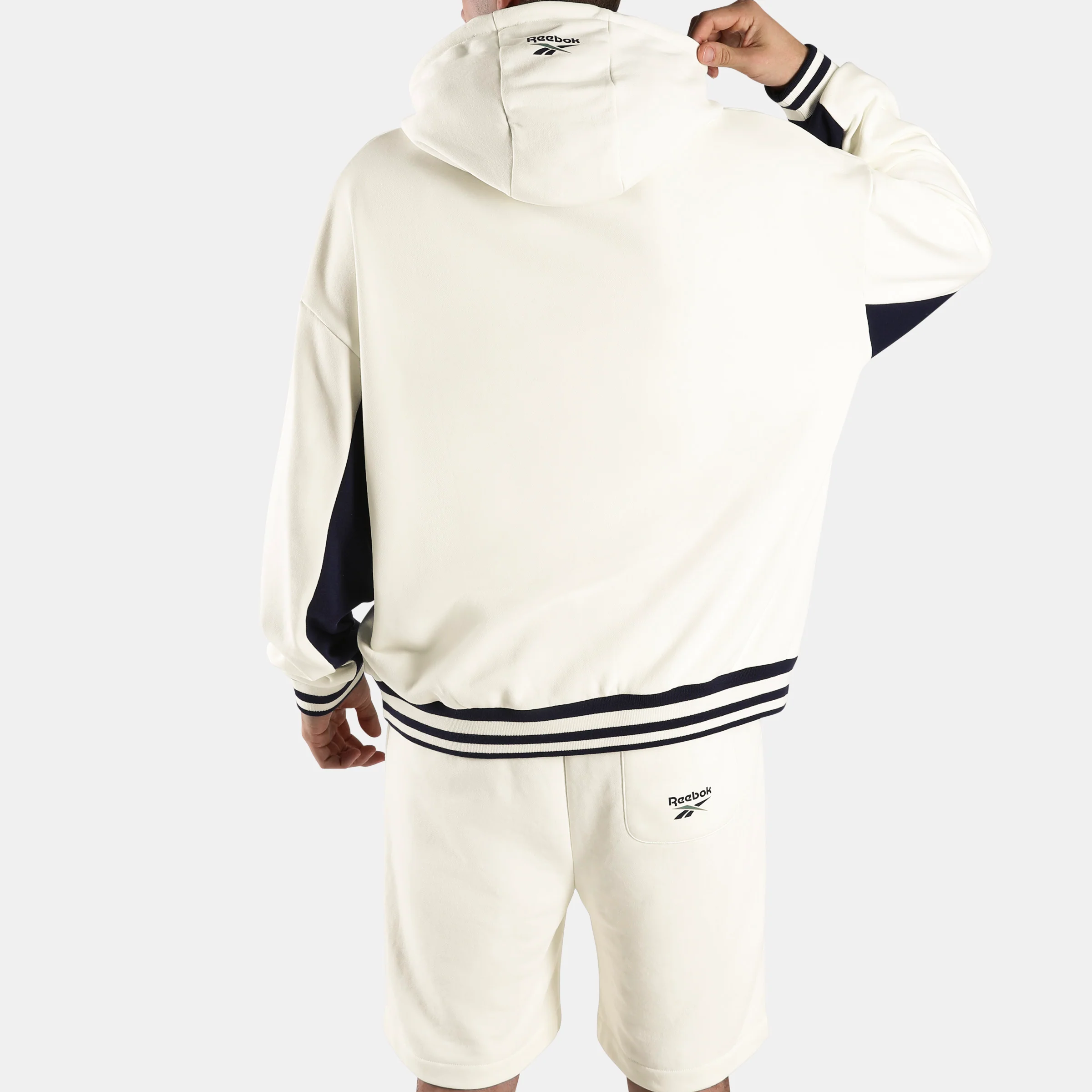 Lawn Club French Terry Hoodie Chalk - Image 3