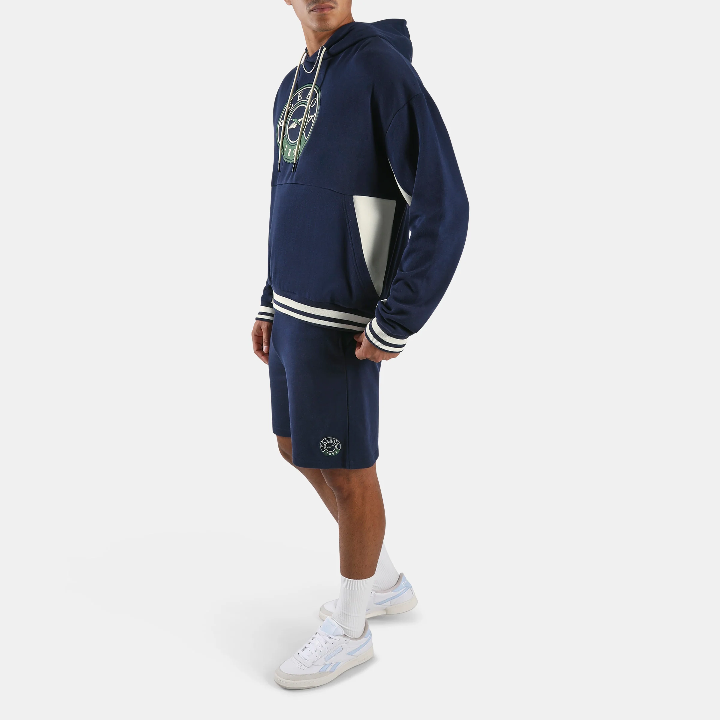Lawn Club French Terry Hoodie Vector Navy - Image 2
