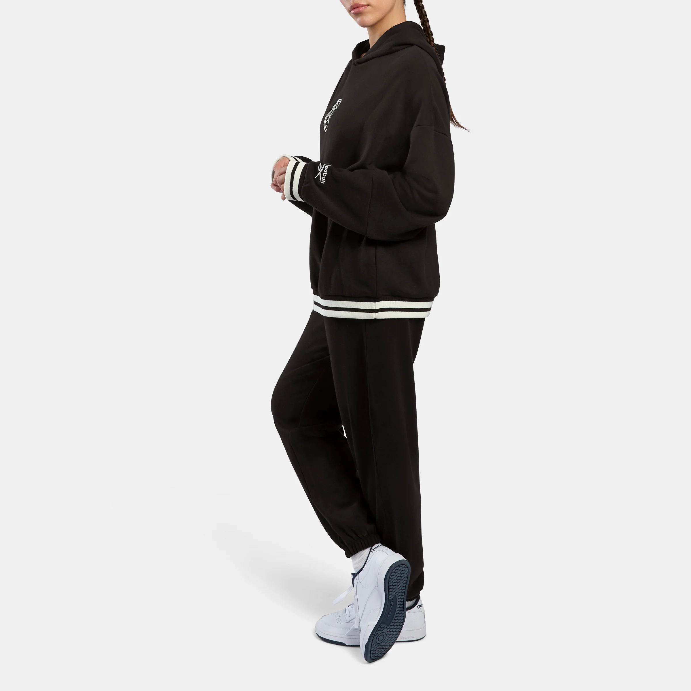 Lawn Club Oversized Hoodie Black - Image 2