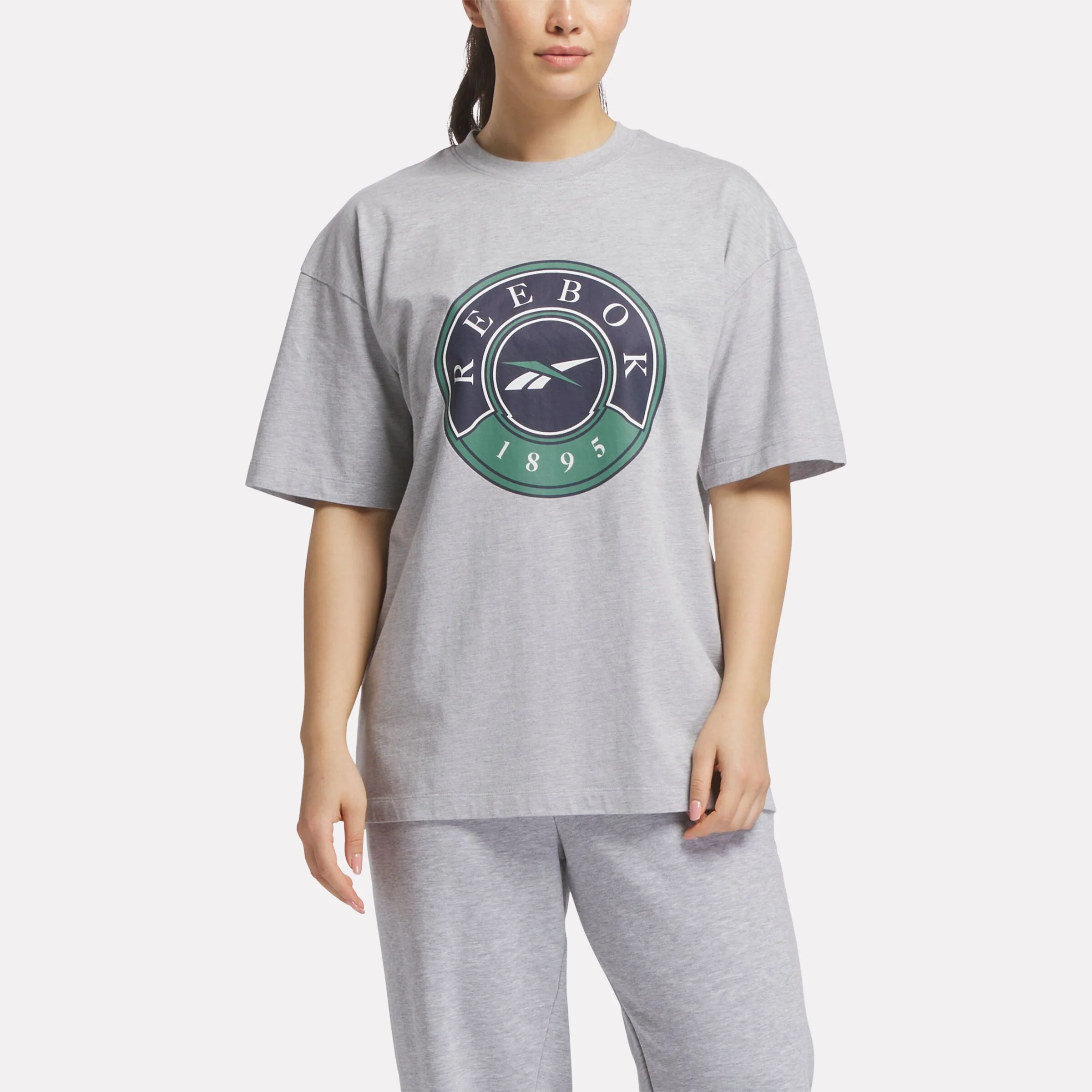 Lawn Club Tshirt Light Grey Marl