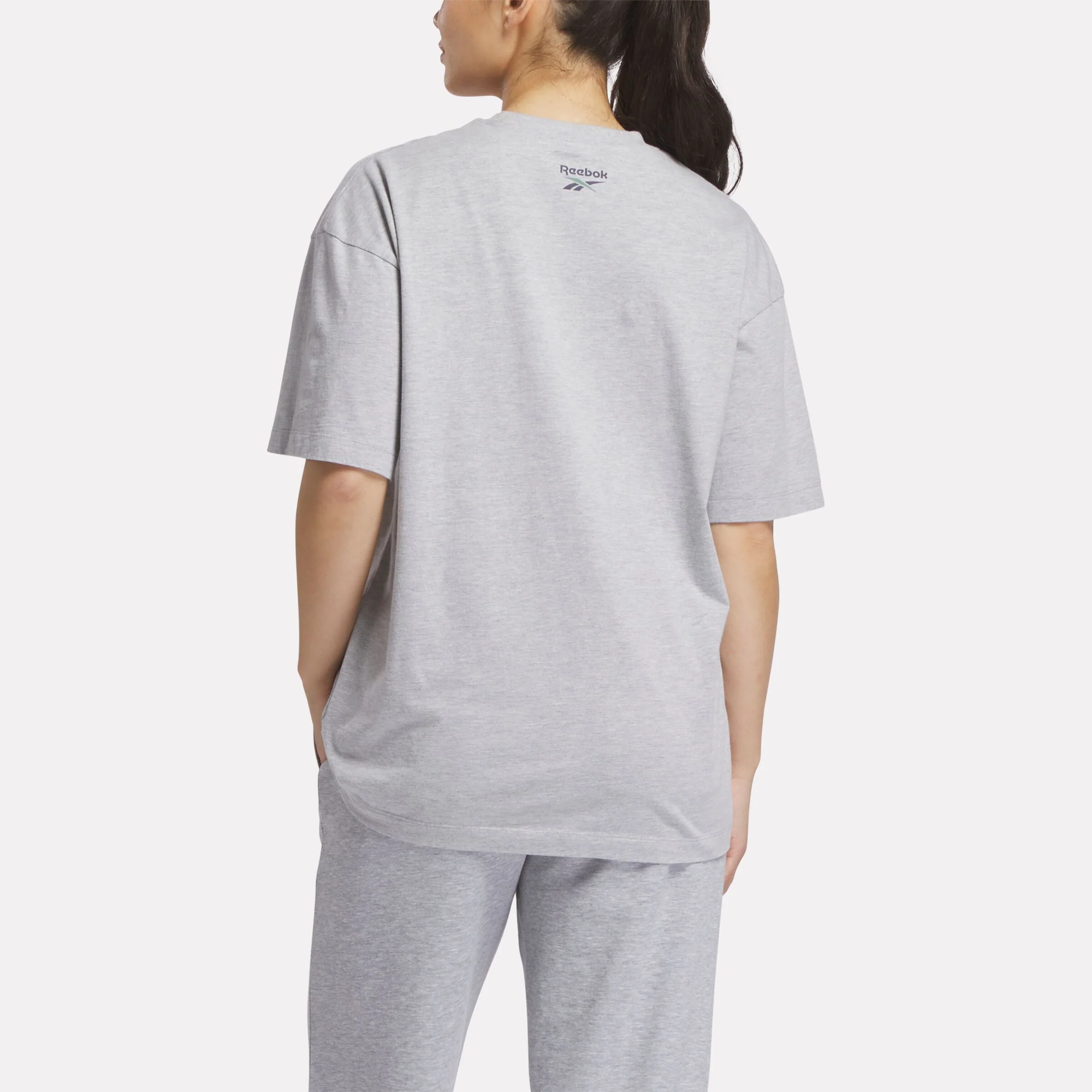 Lawn Club Tshirt Light Grey Marl - Image 3