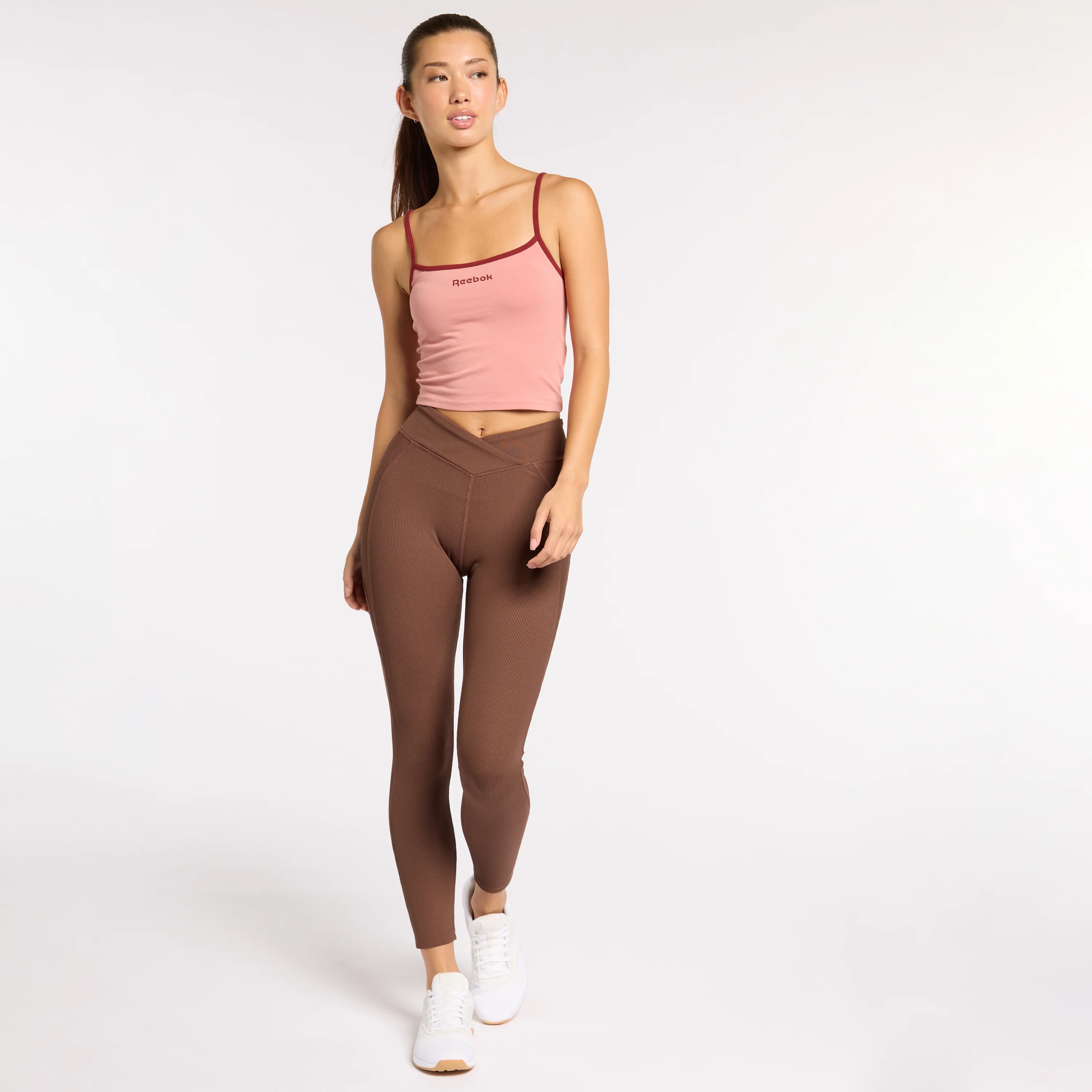 Layering Tank Pink Clay/ Rich Maroon - Image 3