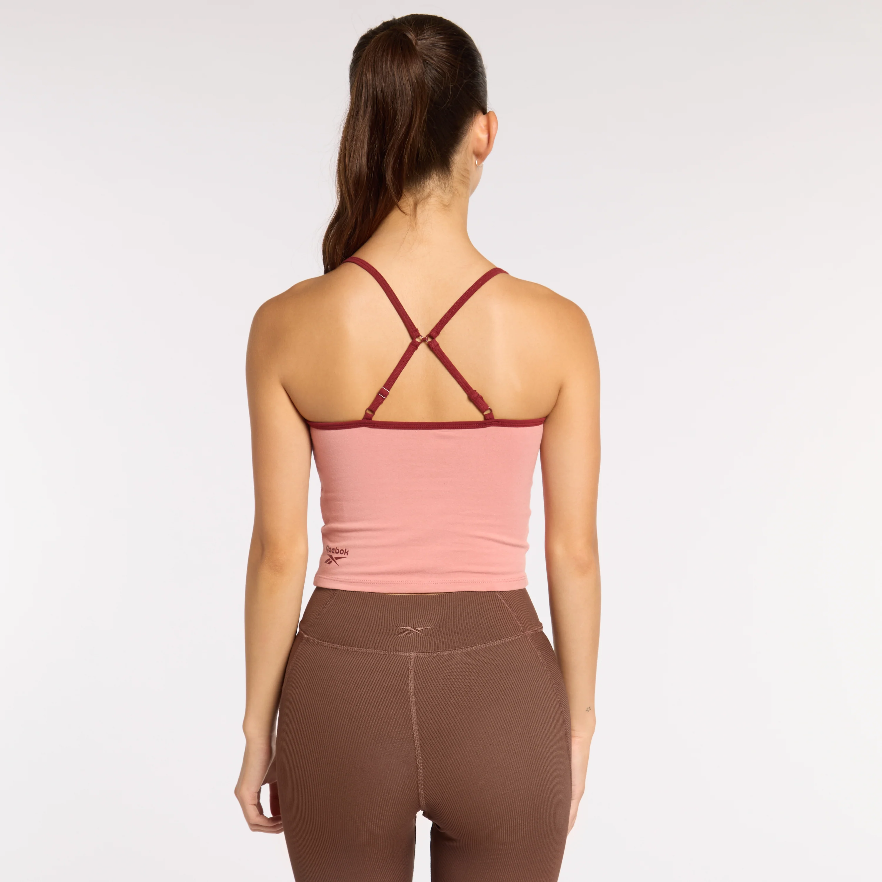 Layering Tank Pink Clay/ Rich Maroon - Image 4