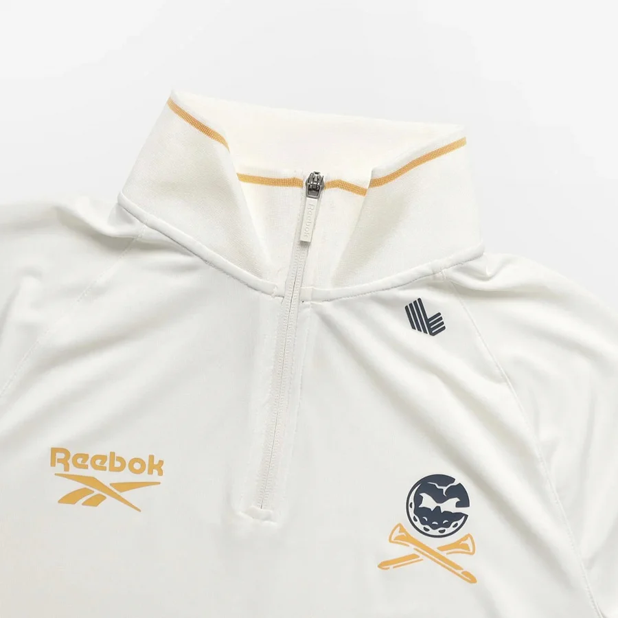 Ls 1/4 Zip W/Tipping Chalk - Image 2
