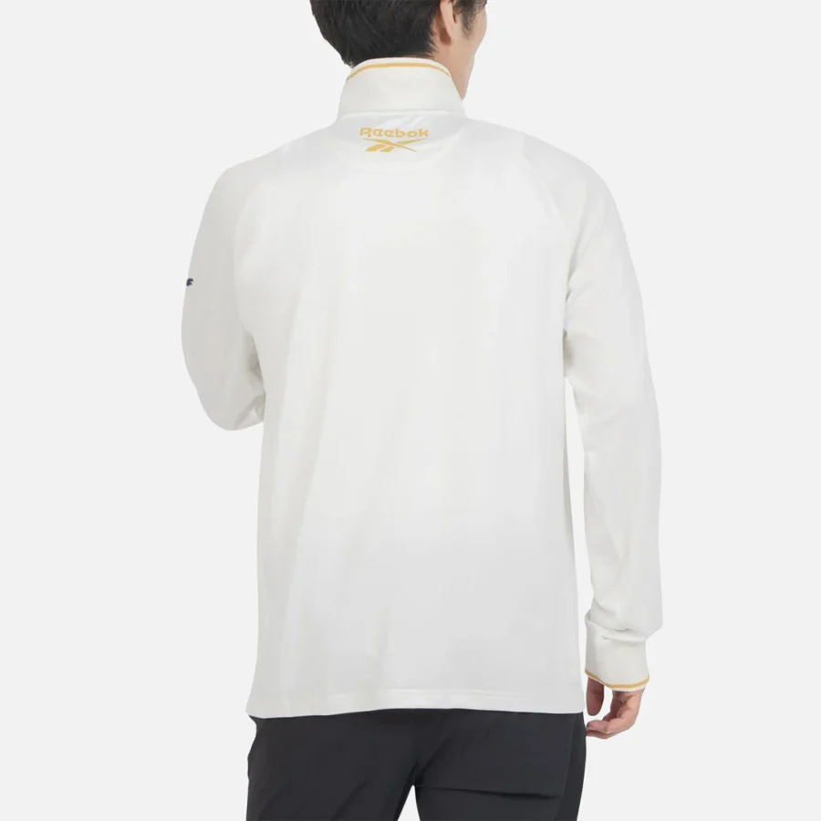 Ls 1/4 Zip W/Tipping Chalk - Image 3