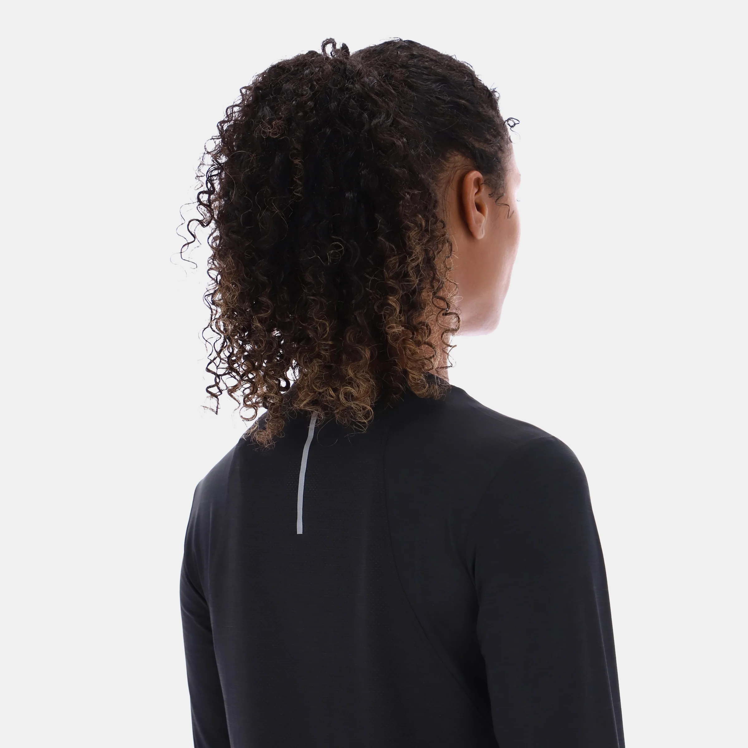 Long Sleeve Running Top Black - Image 2