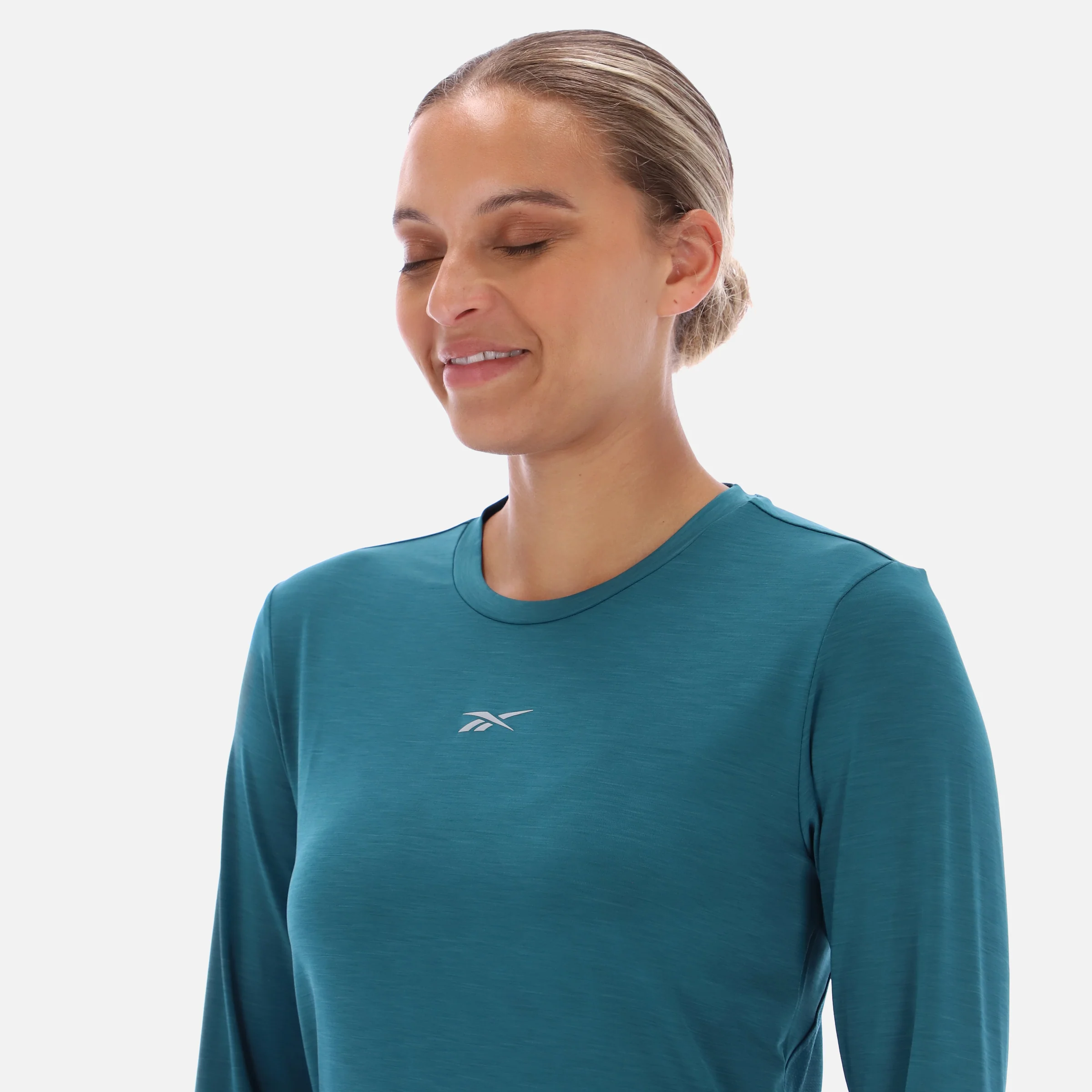 Ls Running Top Retro Teal - Image 2