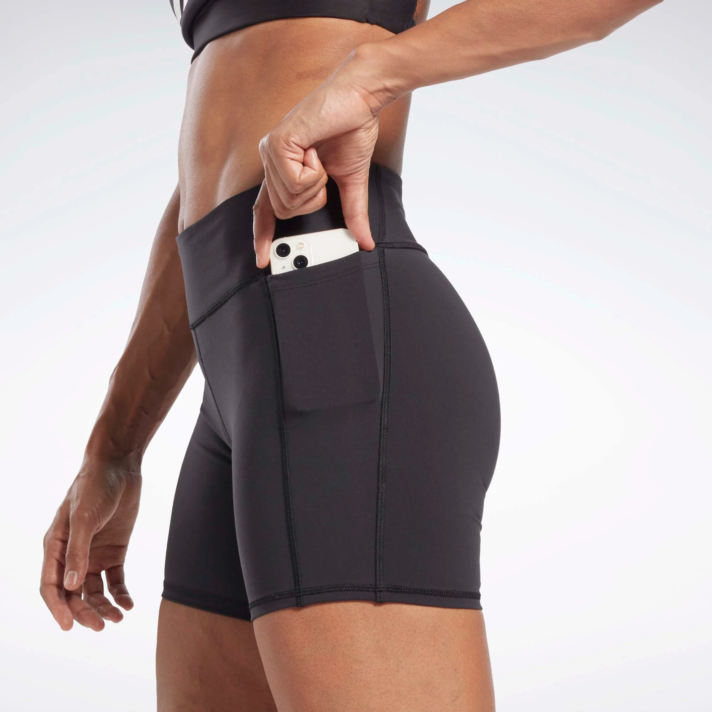 Lux Booty Shorts Black - Image 4