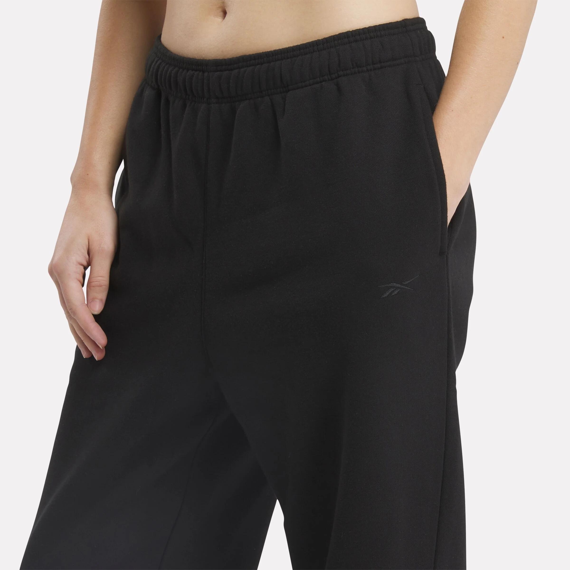 Lux Fleece Sweatpants Black - Image 4