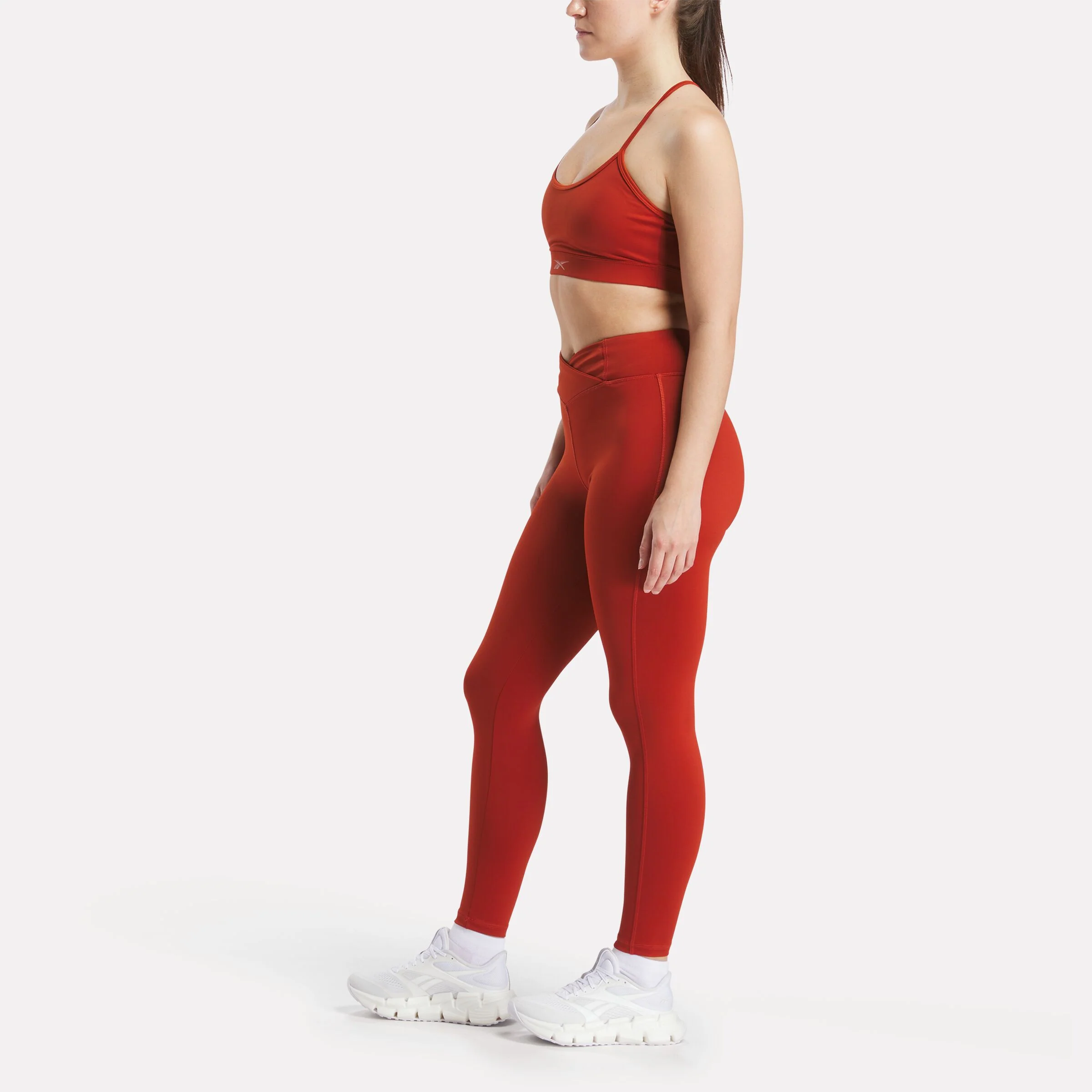Lux Hi-Rise Tight Burnt Red - Image 2