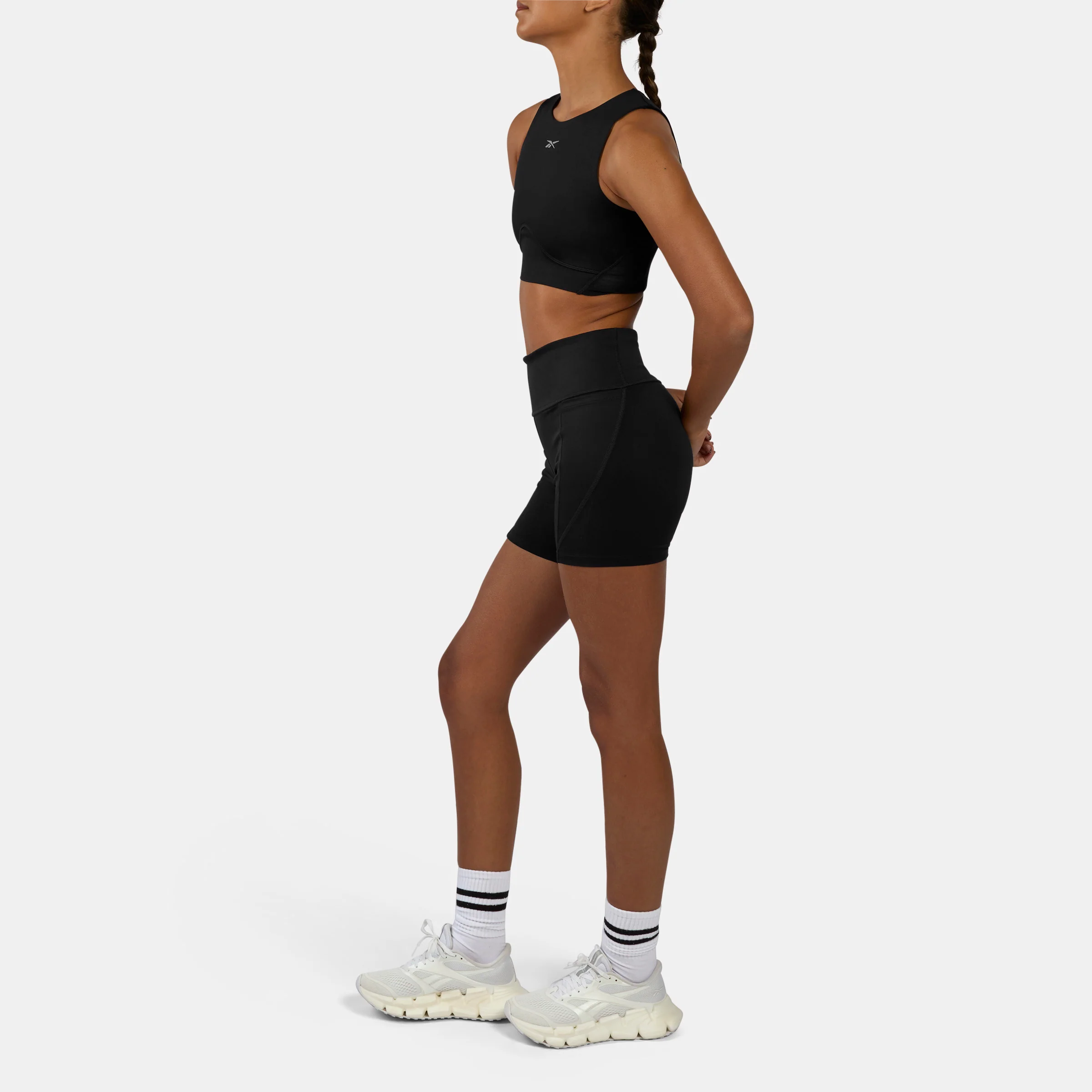 Lux High Rise Bike Short Black - Image 2