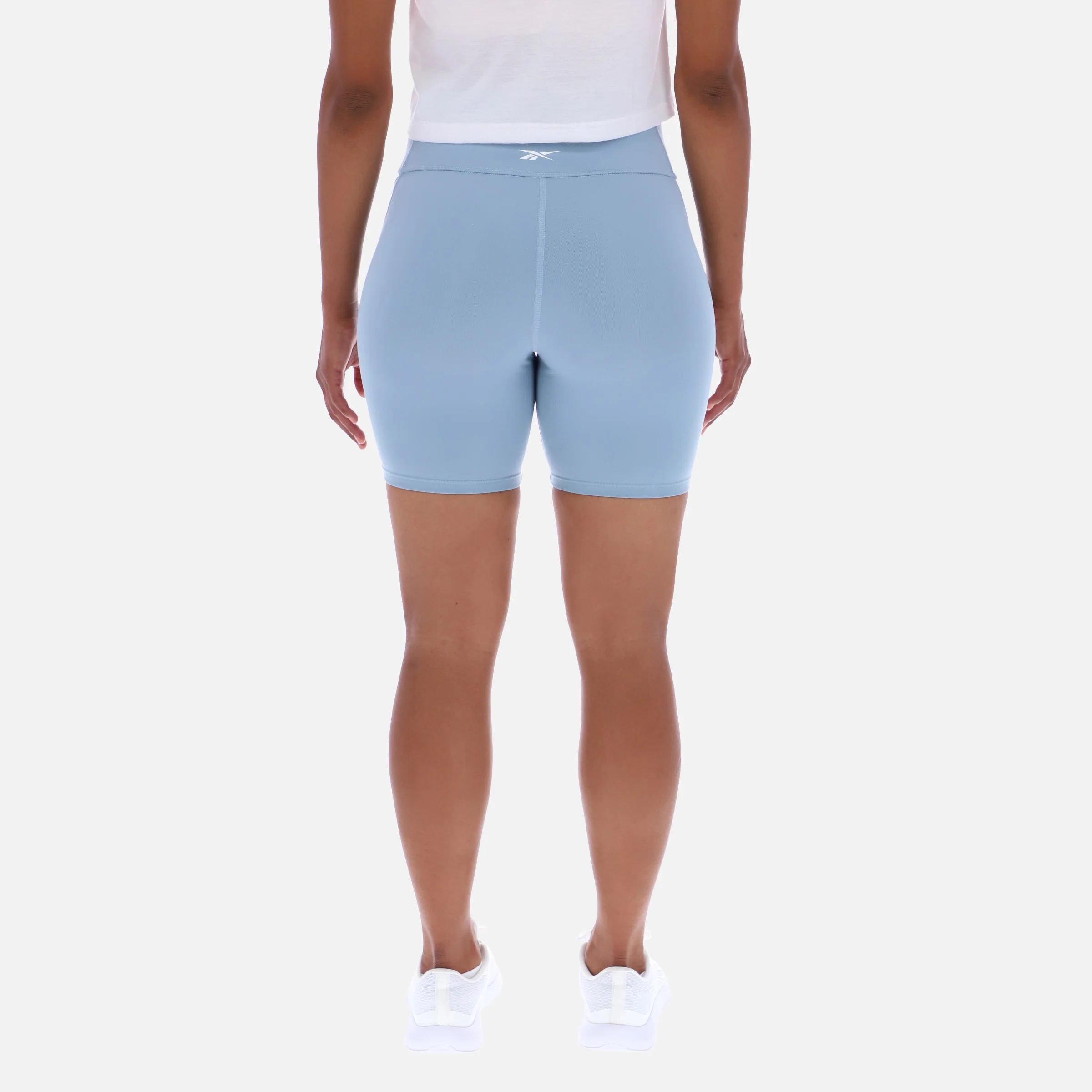 Lux High Rise Bike Short Leisure Blue - Image 4