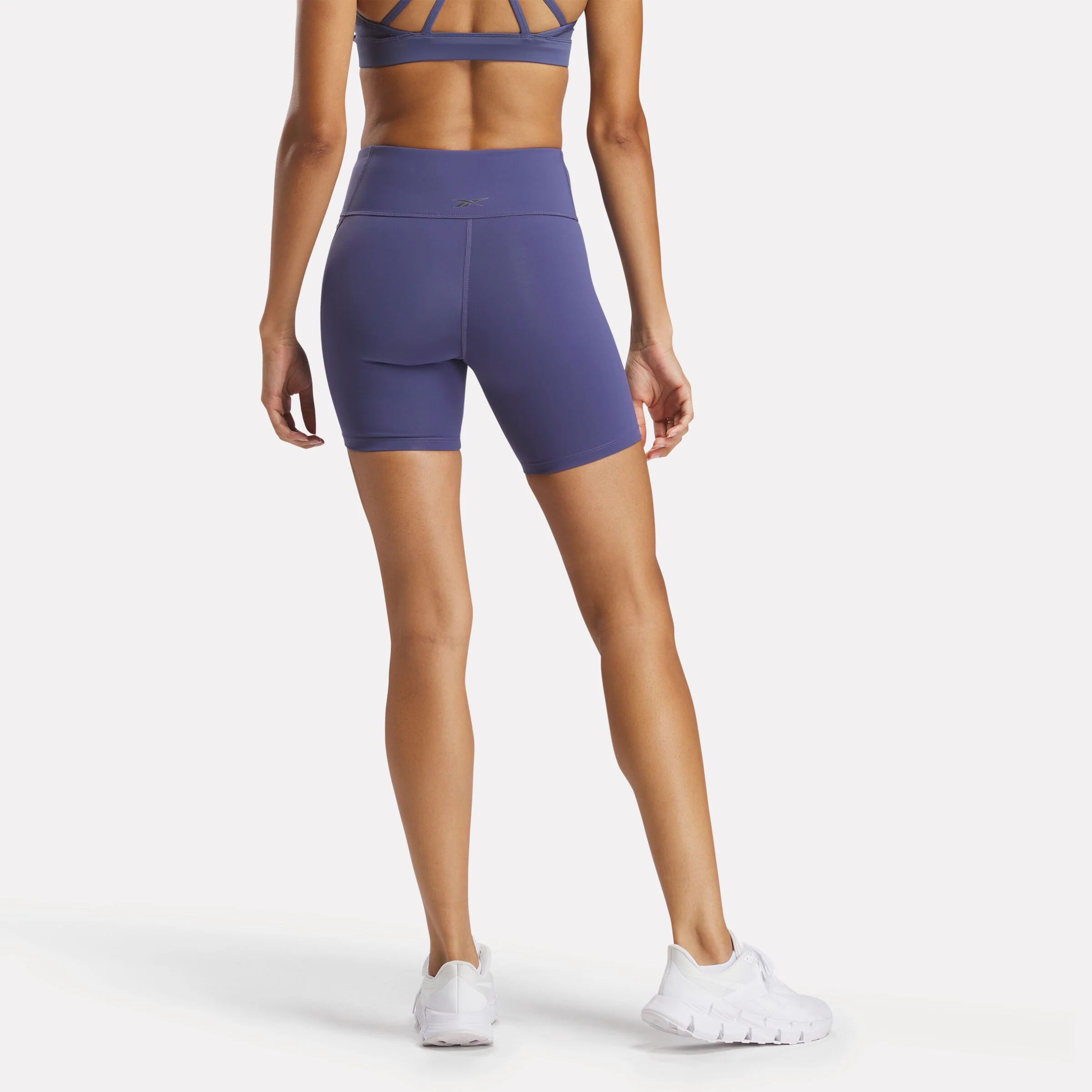 Lux High Rise Bike Short Twilight Purple - Image 3