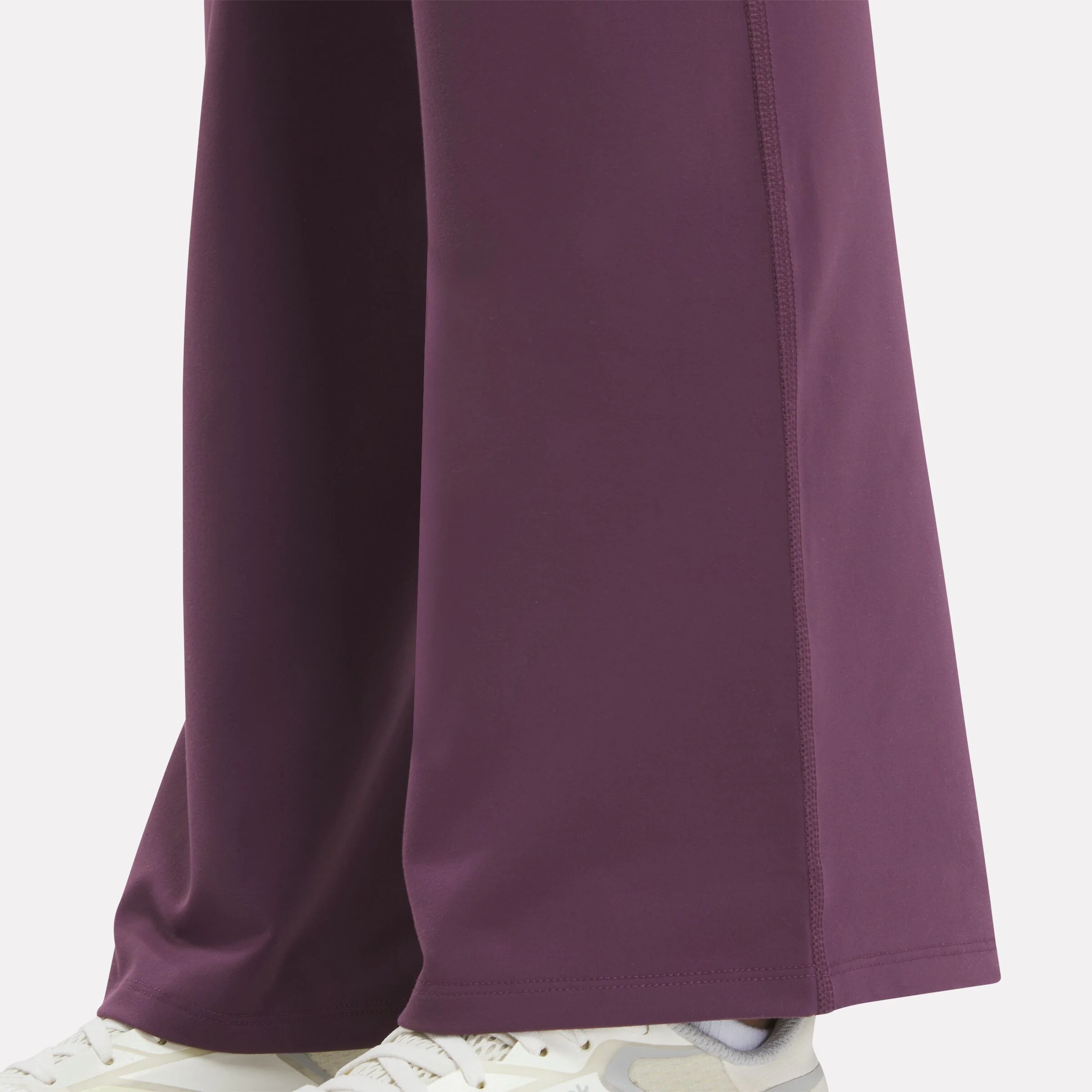 Lux High-Rise Mini-Flare Pants Midnight Plum - Image 4