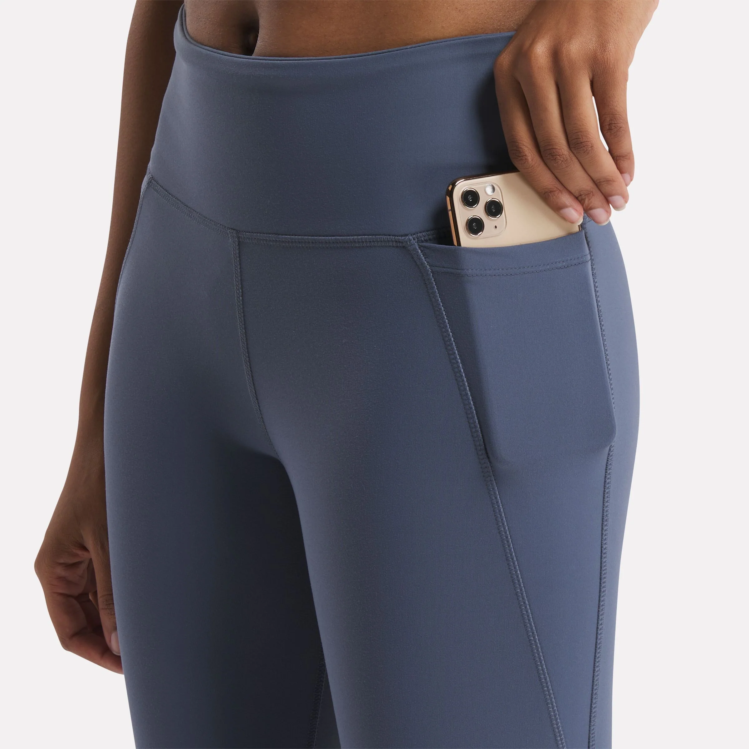 Lux High-Waisted Tights East Coast Blue - Image 5
