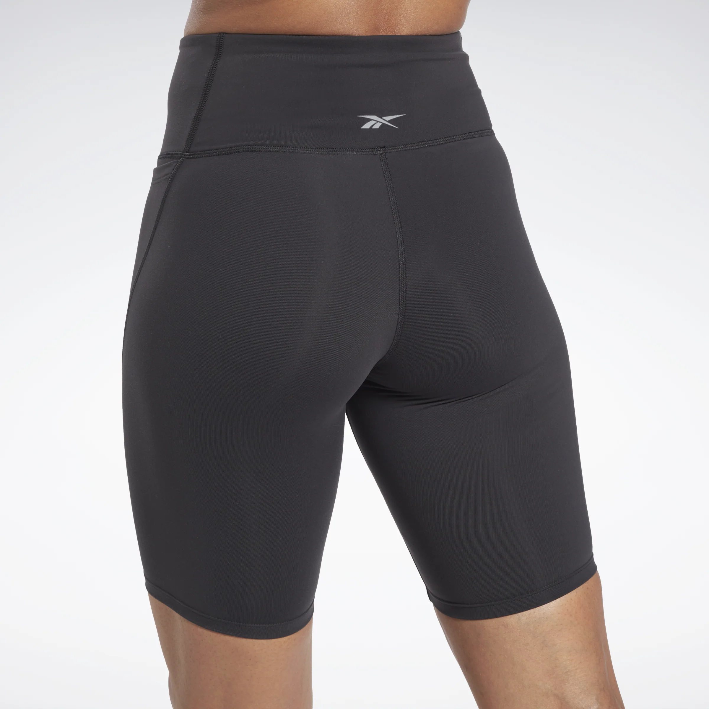 Lux High-Rise Bike Shorts Black - Image 5