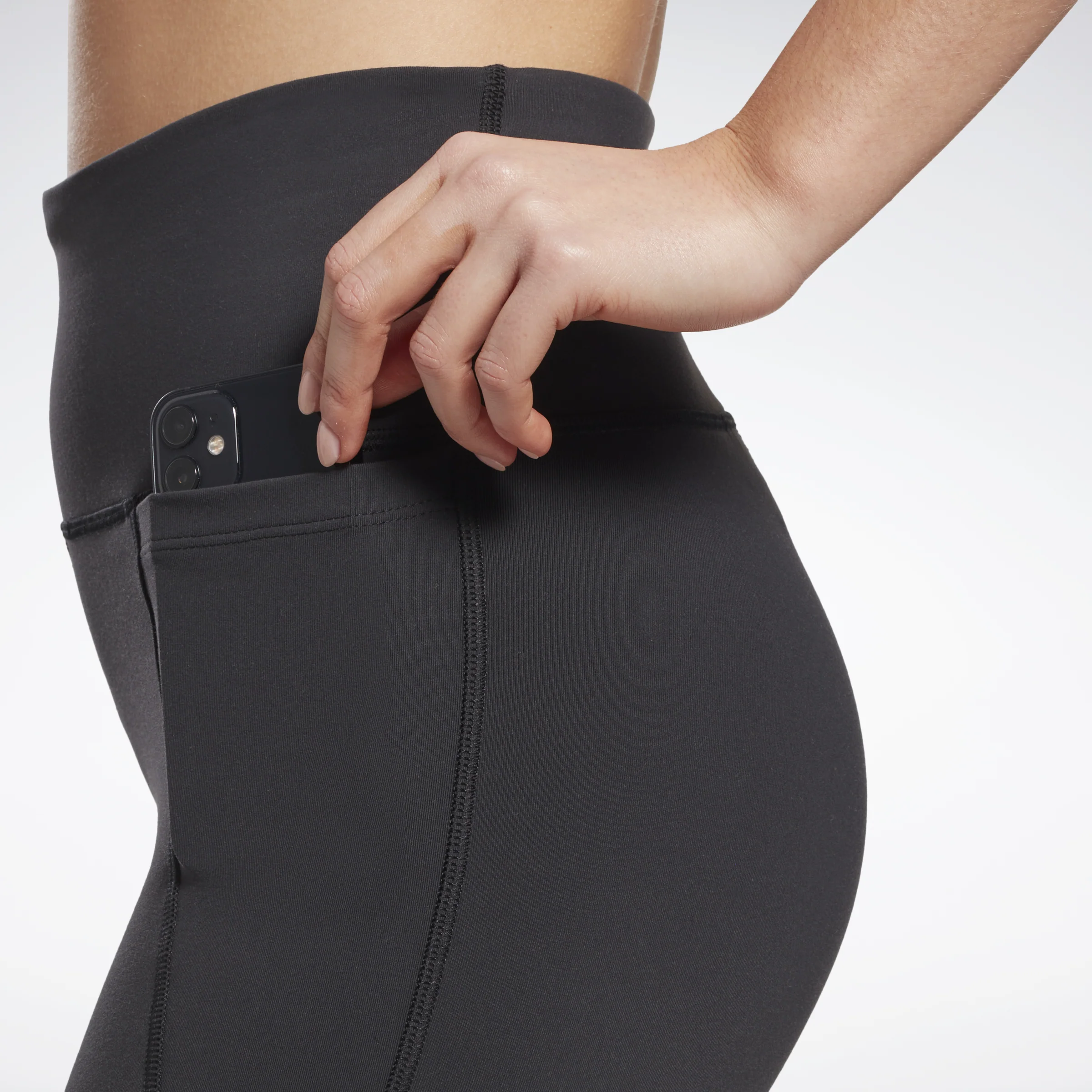 Lux High-Waisted Tights Black - Image 8