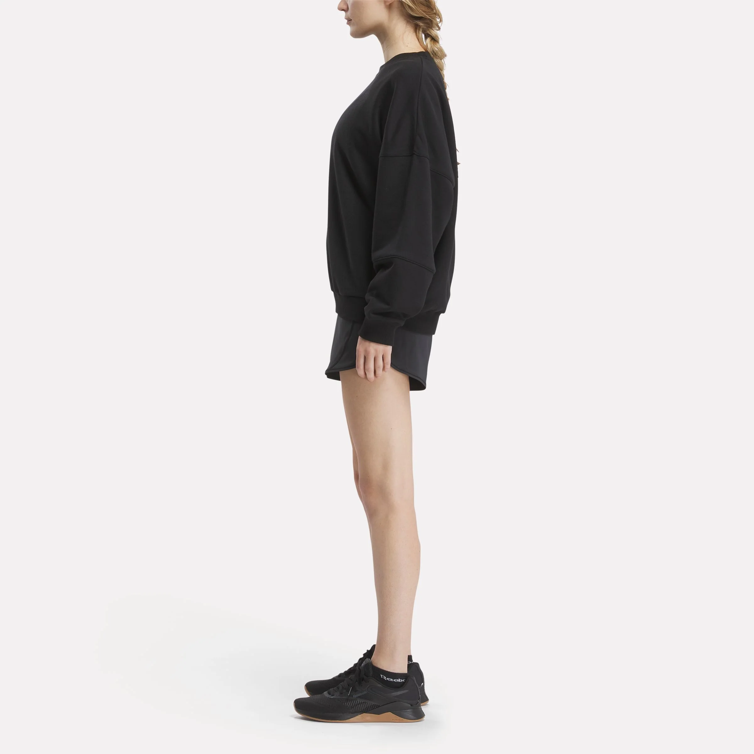 Lux Oversized Crew Black - Image 2