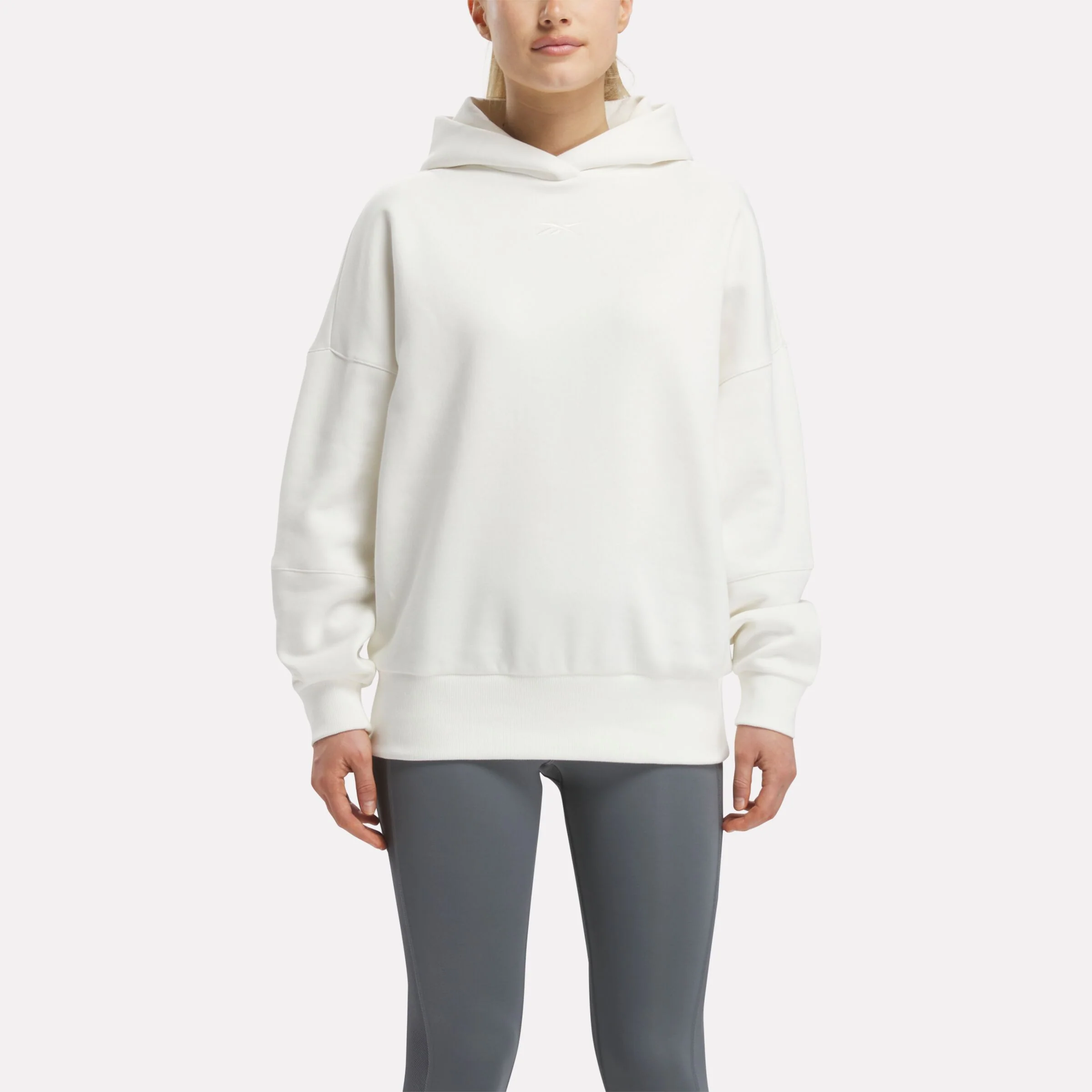 Lux Oversized Hoodie Chalk