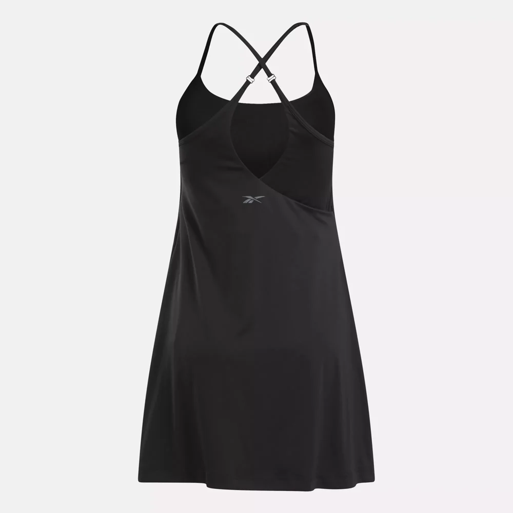 Lux Strappy Dress Black - Image 7