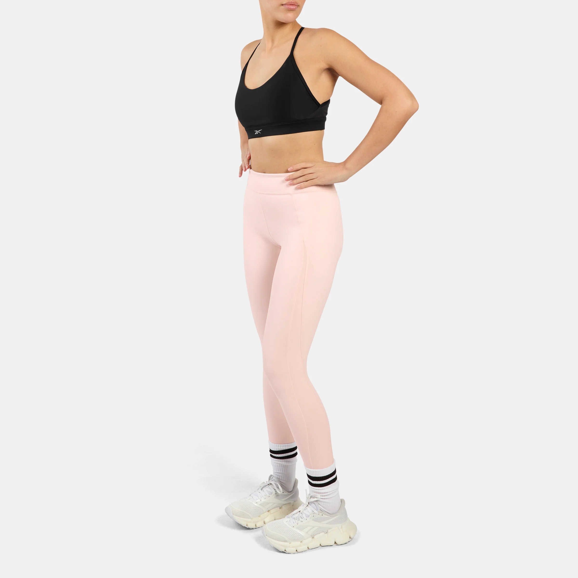 Lux Strappy Sports Bra Black - Image 2