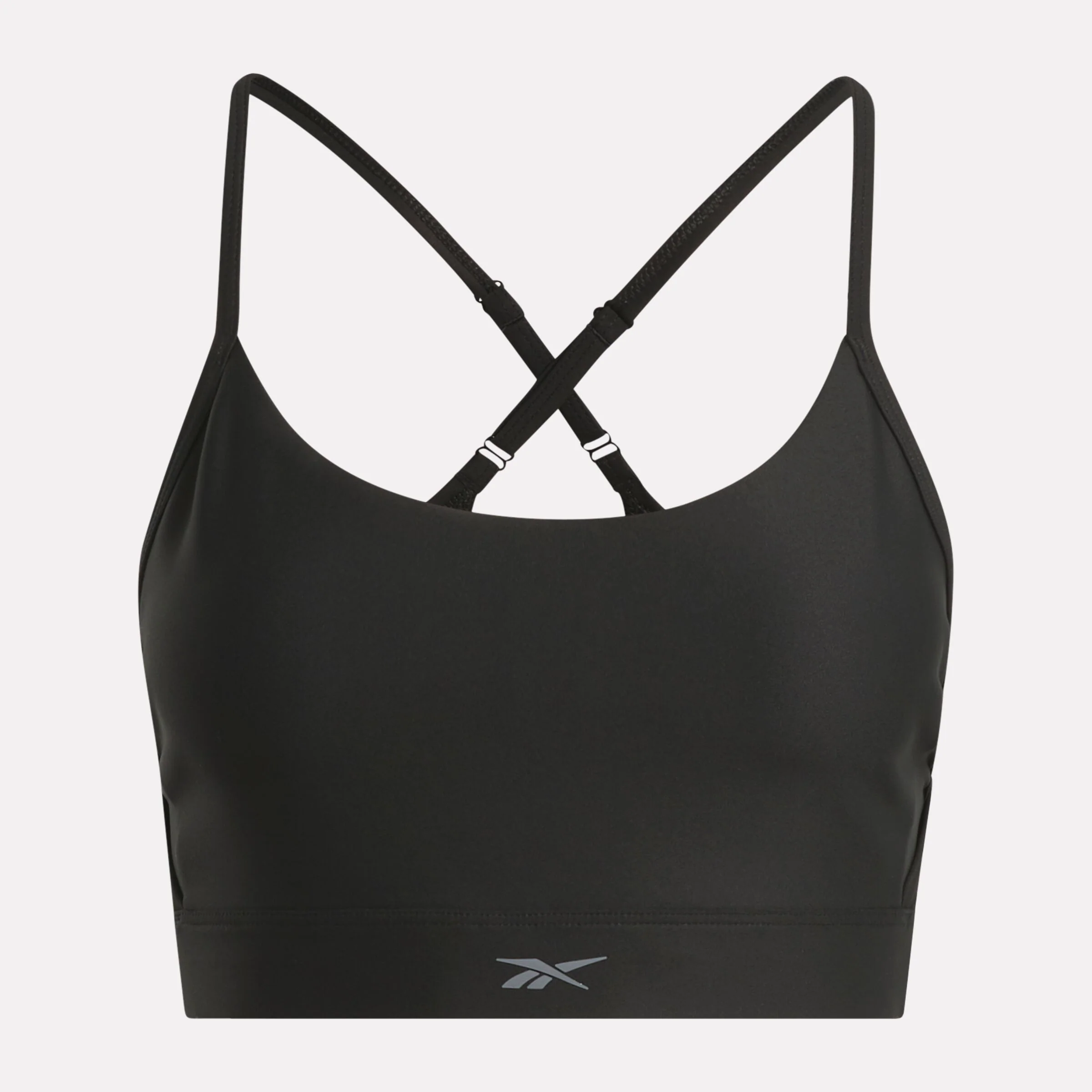 Reebok Lux Strappy Sports Bra Black - Image 7
