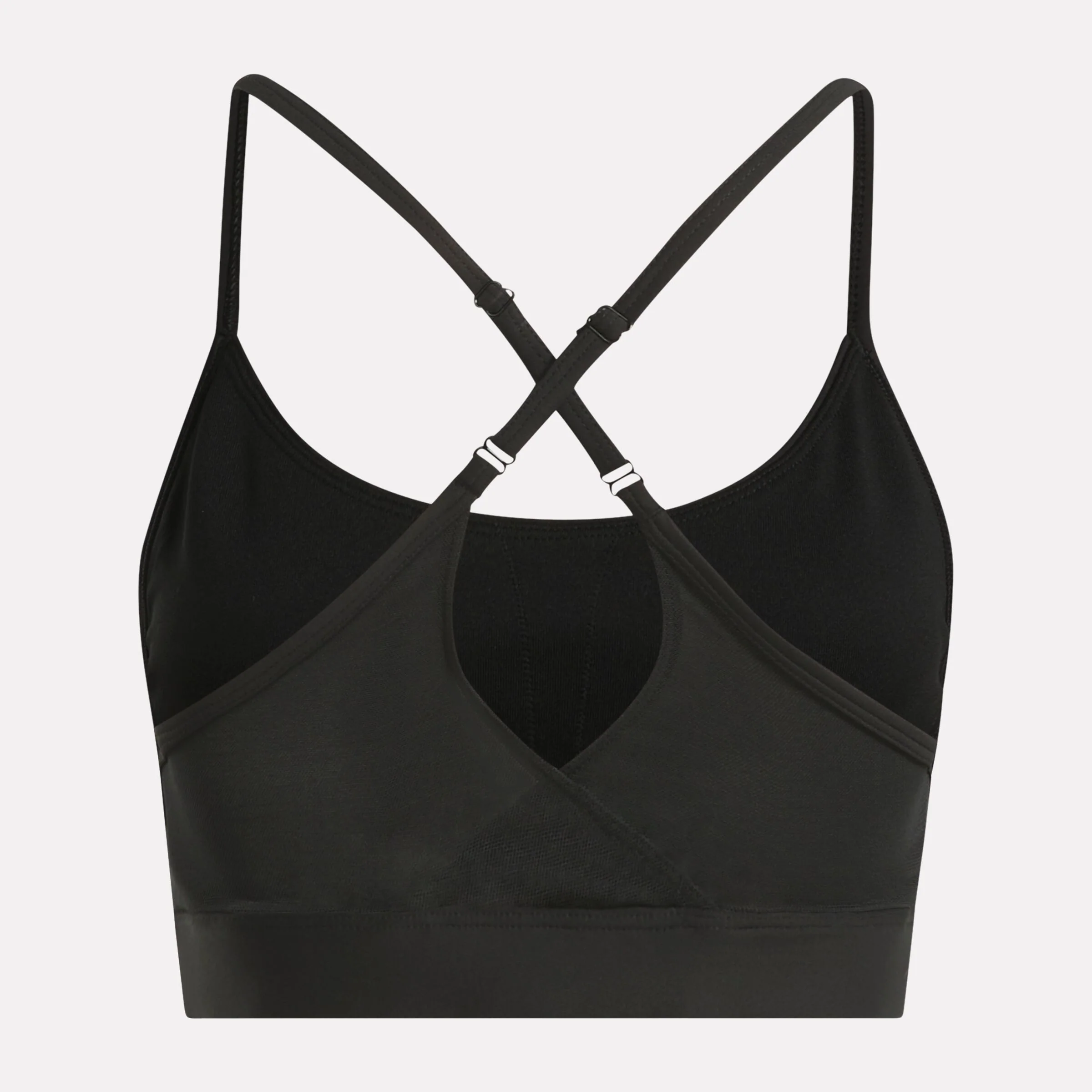 Reebok Lux Strappy Sports Bra Black - Image 8