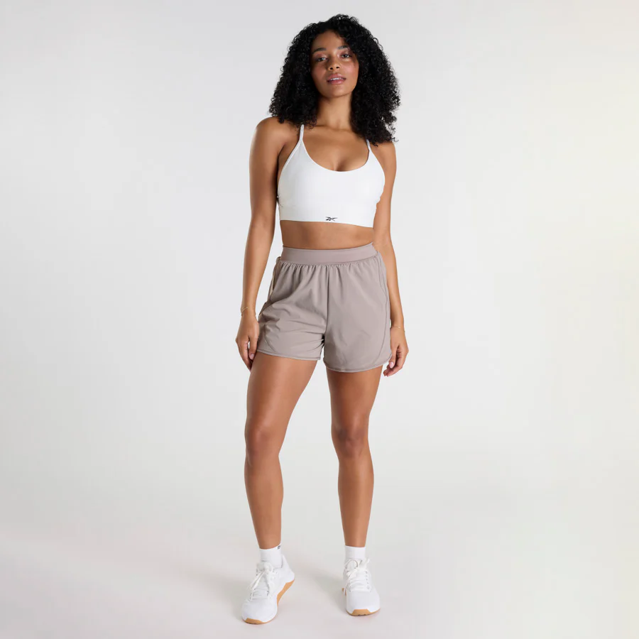 Lux Woven Short Gritty Grey