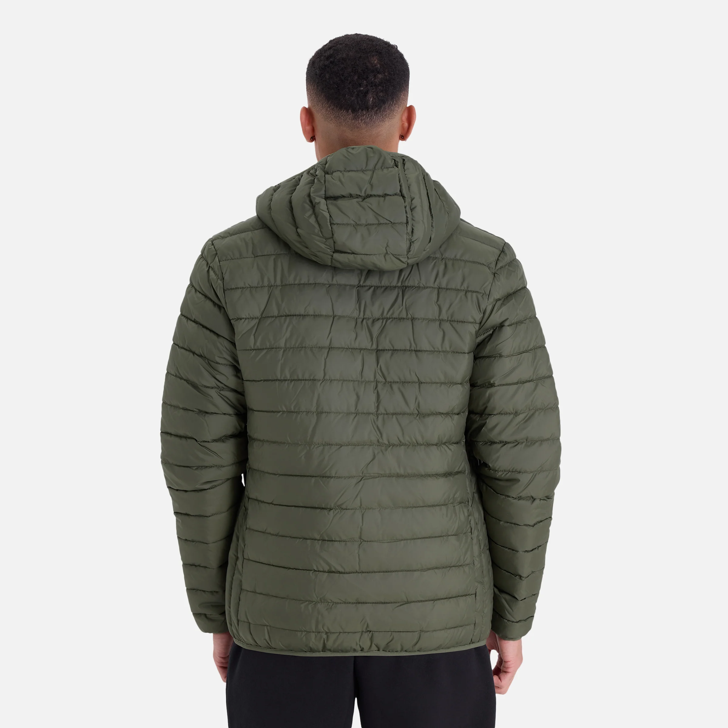 Men's Puffer Jacket Hunter Green - Image 3
