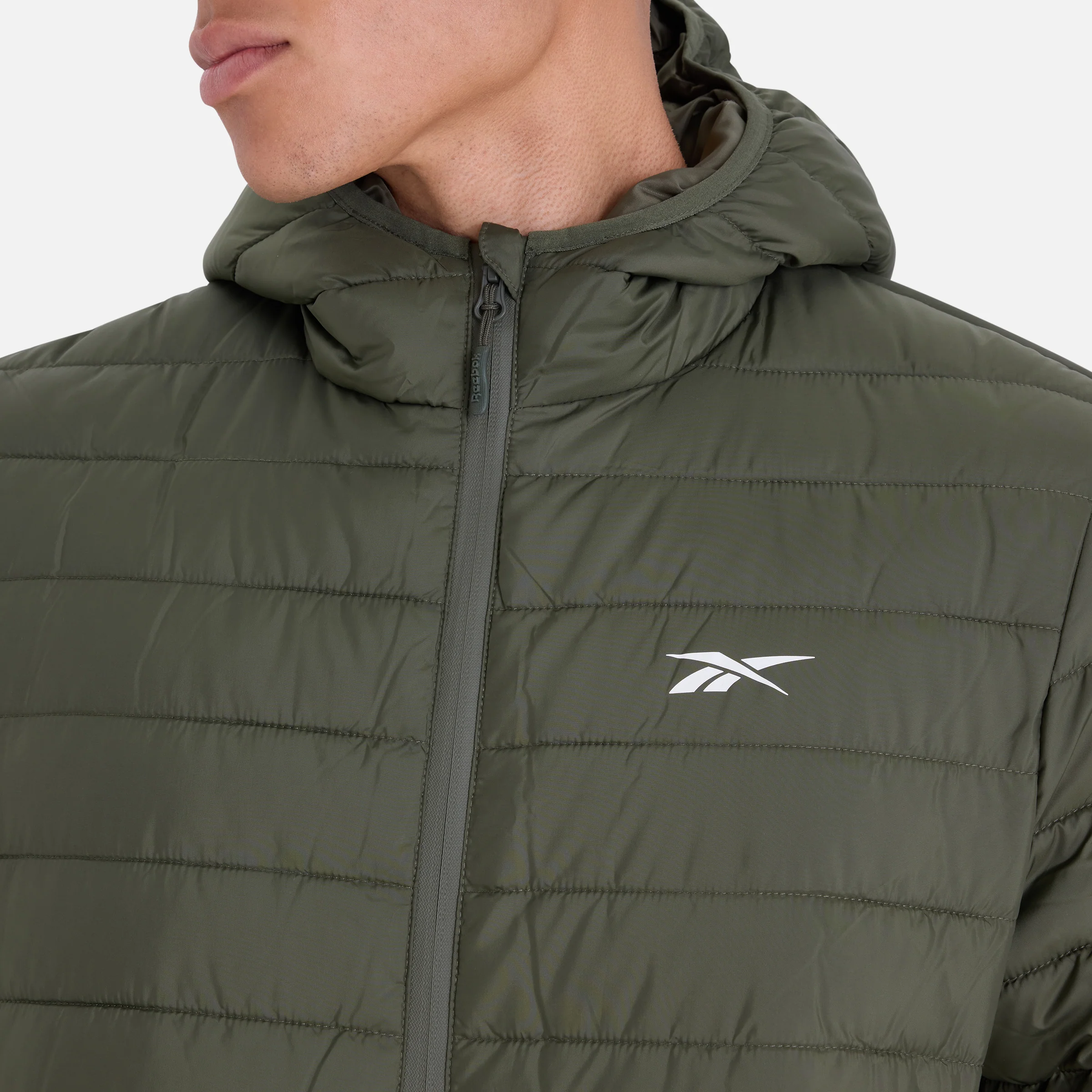 Men's Puffer Jacket Hunter Green - Image 5