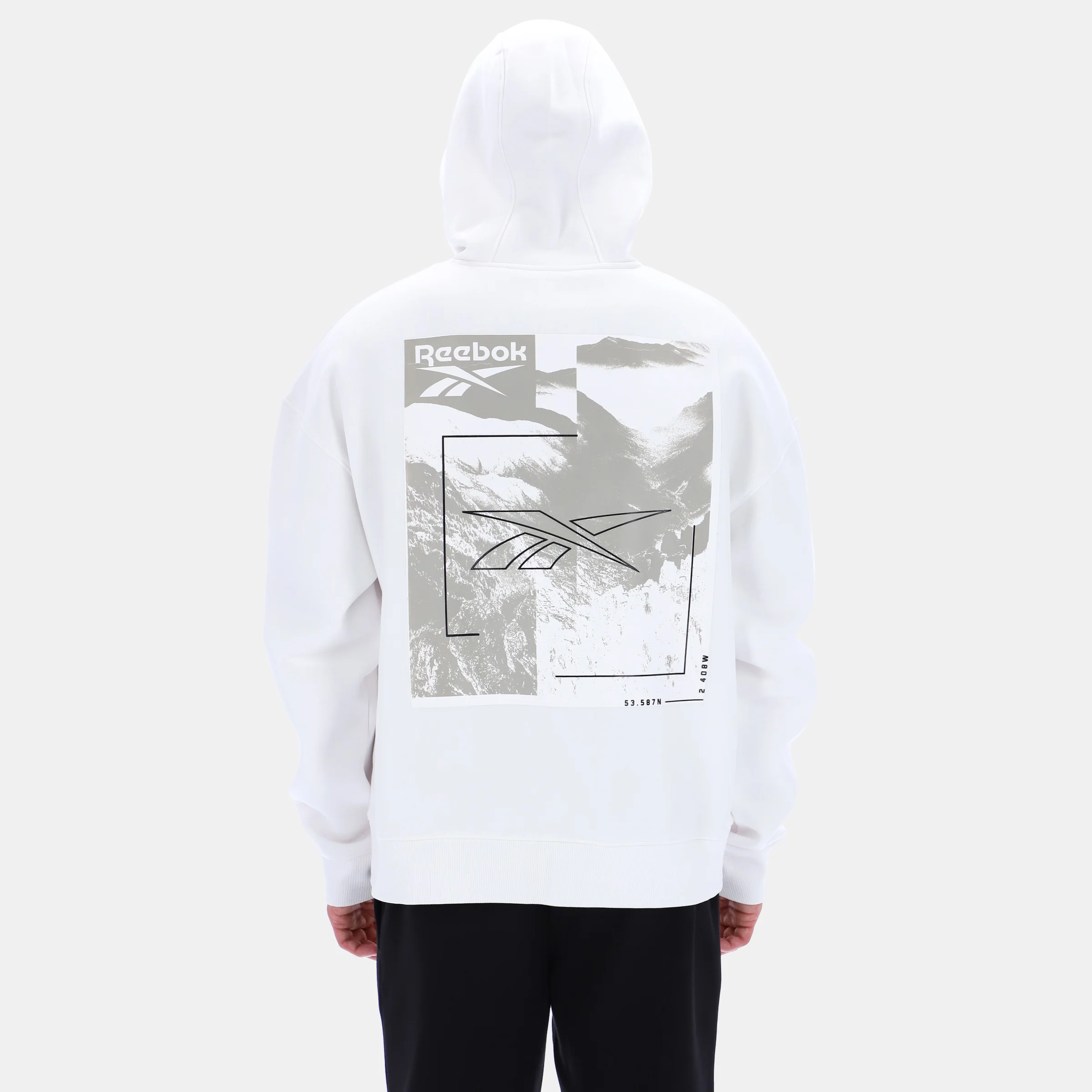 Mountain Hoody White - Image 4