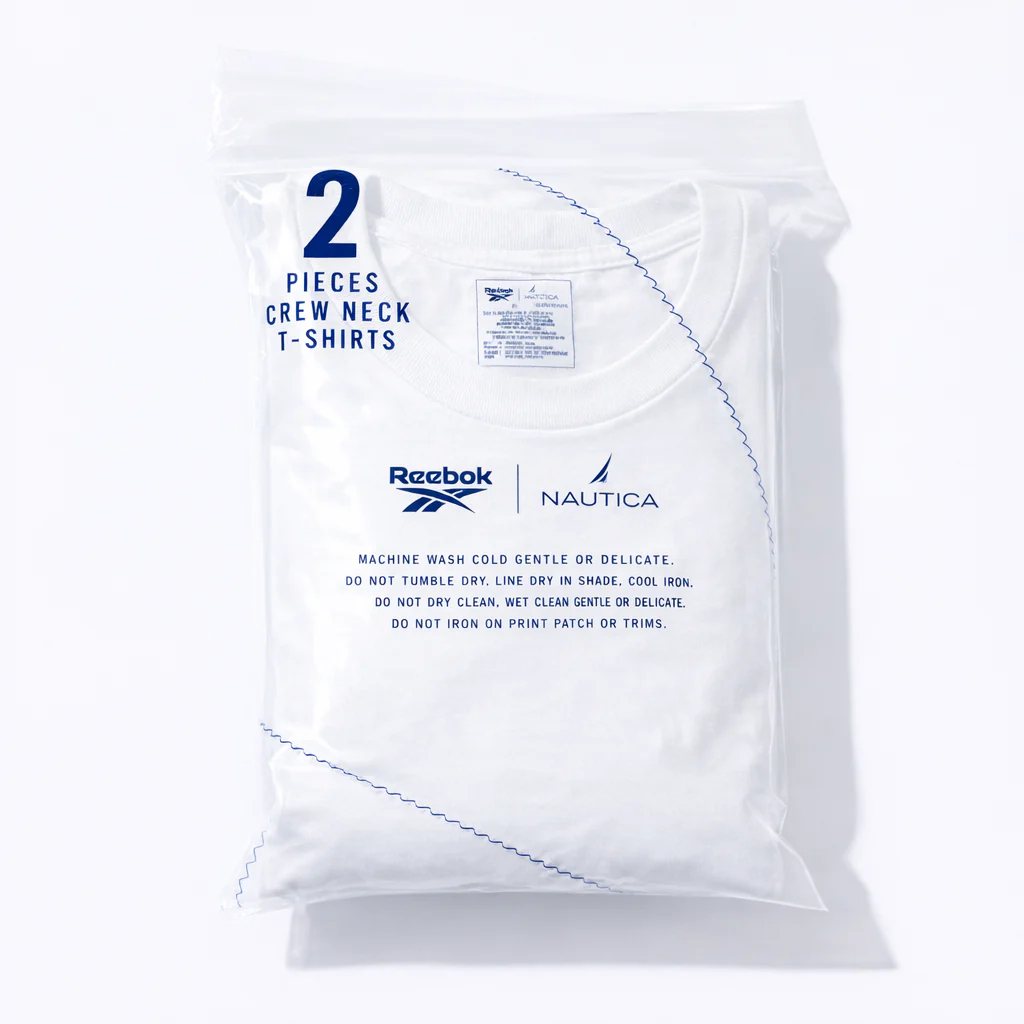 Reebok X Nautica Japan 2 Pack Tee White - Image 2