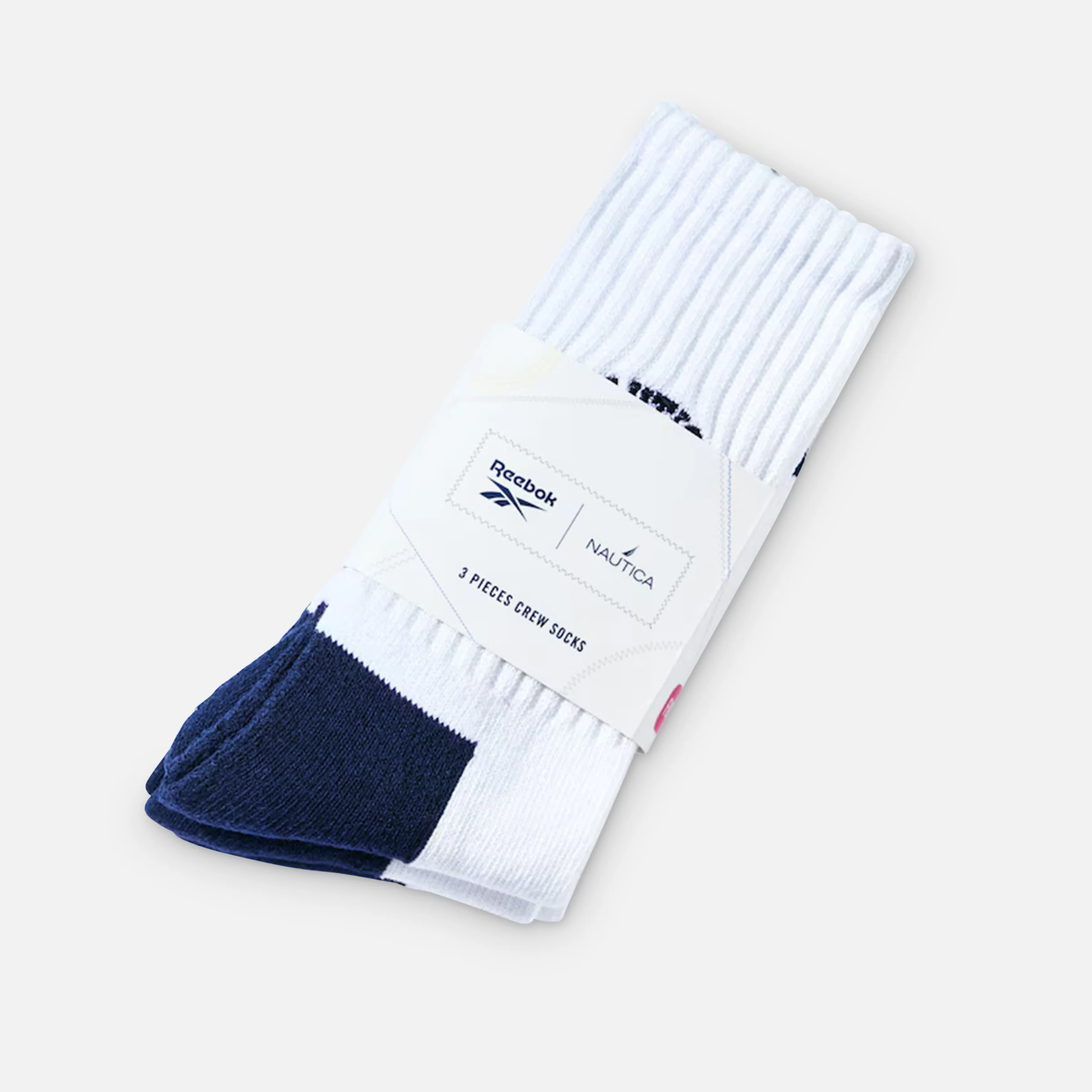 Reebok X Nautica Japan Women's 3 Pack Socks White - Image 3