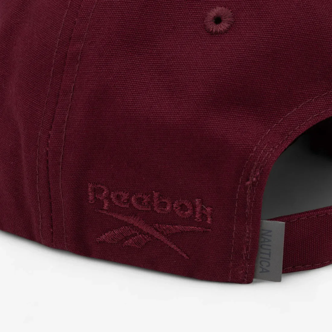 Reebok X Nautica Japan Woven Twill Cap Wine Red - Image 2