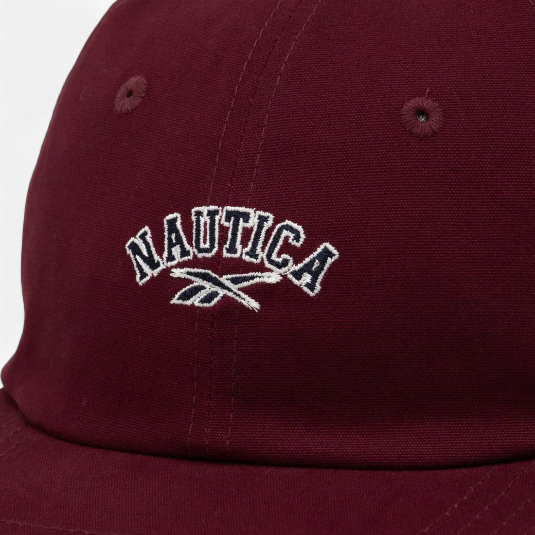 Reebok X Nautica Japan Woven Twill Cap Wine Red - Image 4