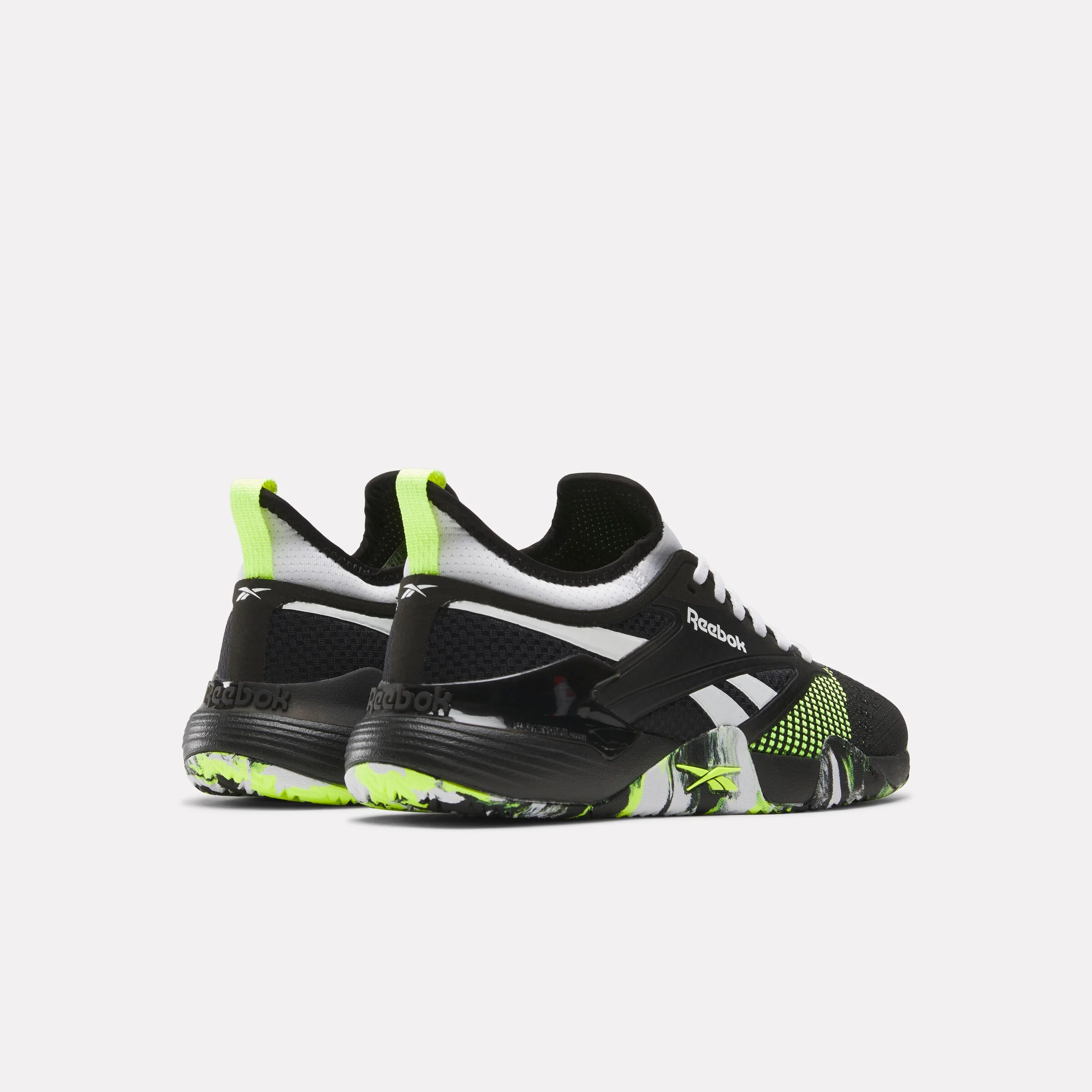 Nano Court Ftwr White/Black/Digital Lime - Image 3