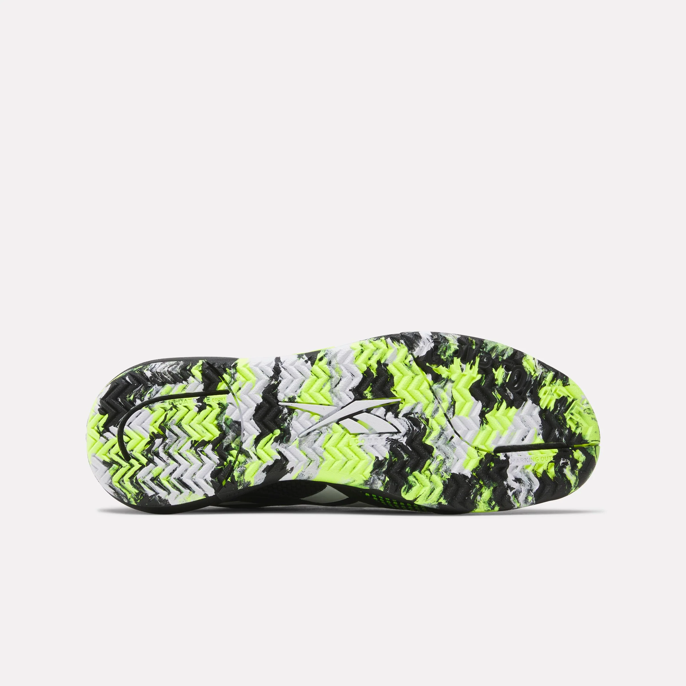 Nano Court Ftwr White/Black/Digital Lime - Image 5