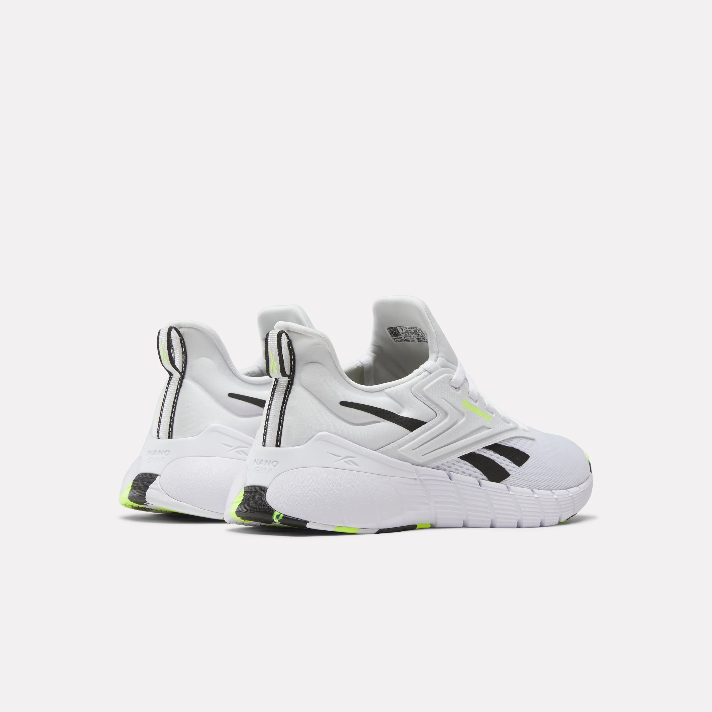 Nano Gym Women's Ftwr White/Black/Digital Lime - Image 3
