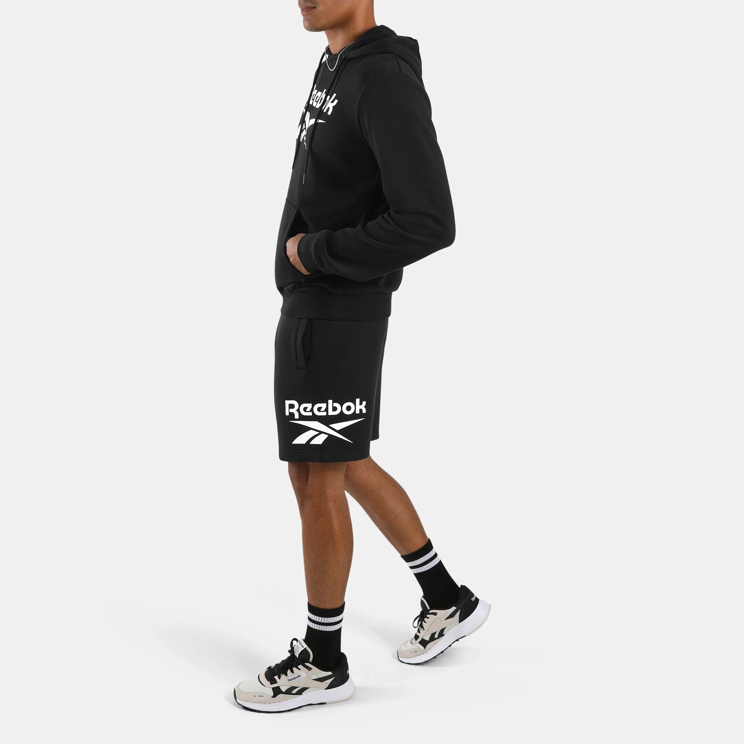Nate Big Logo Shorts Black - Image 2