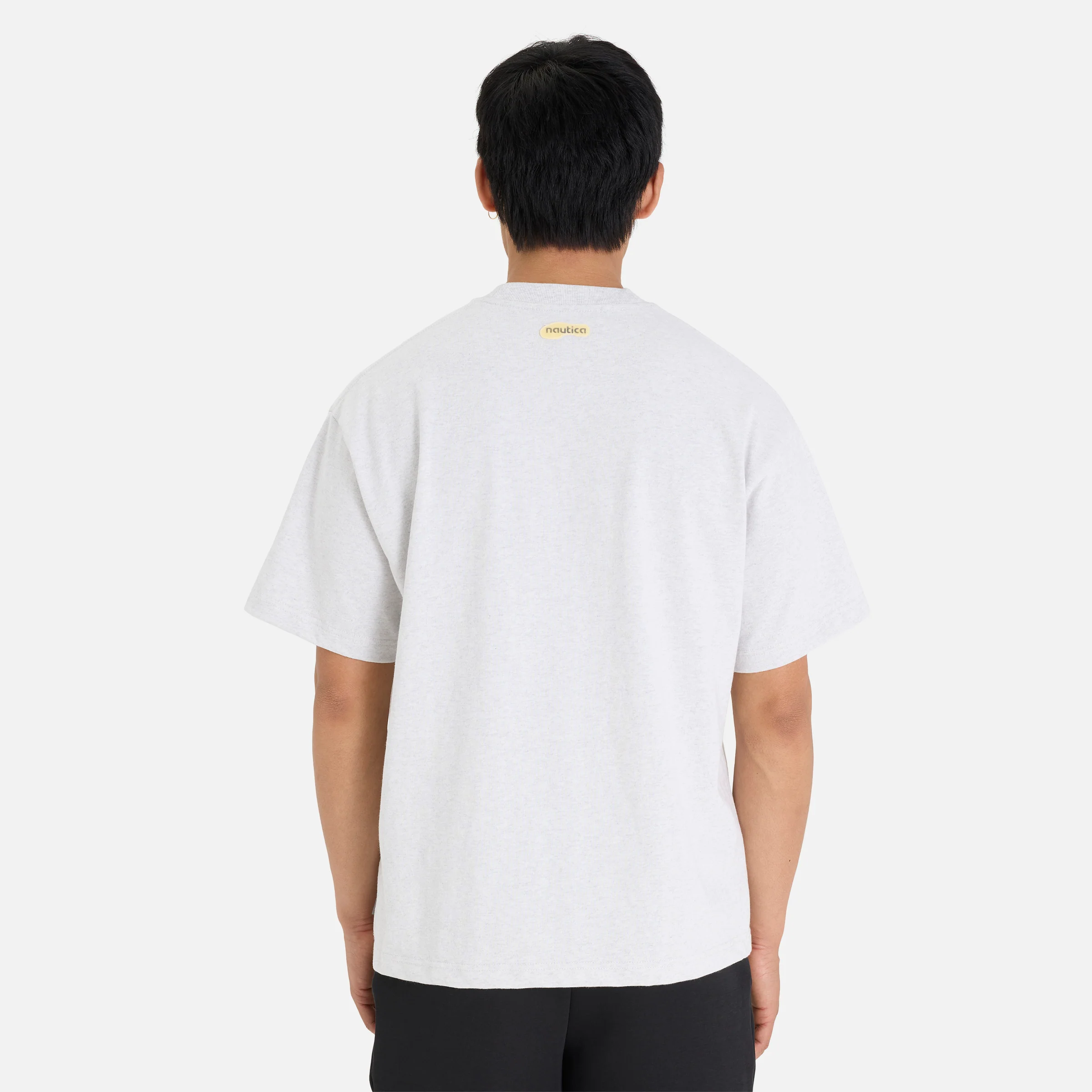 Reebok X Nautica Japan Short Sleeve Jersey Tee Ash Grey - Image 4