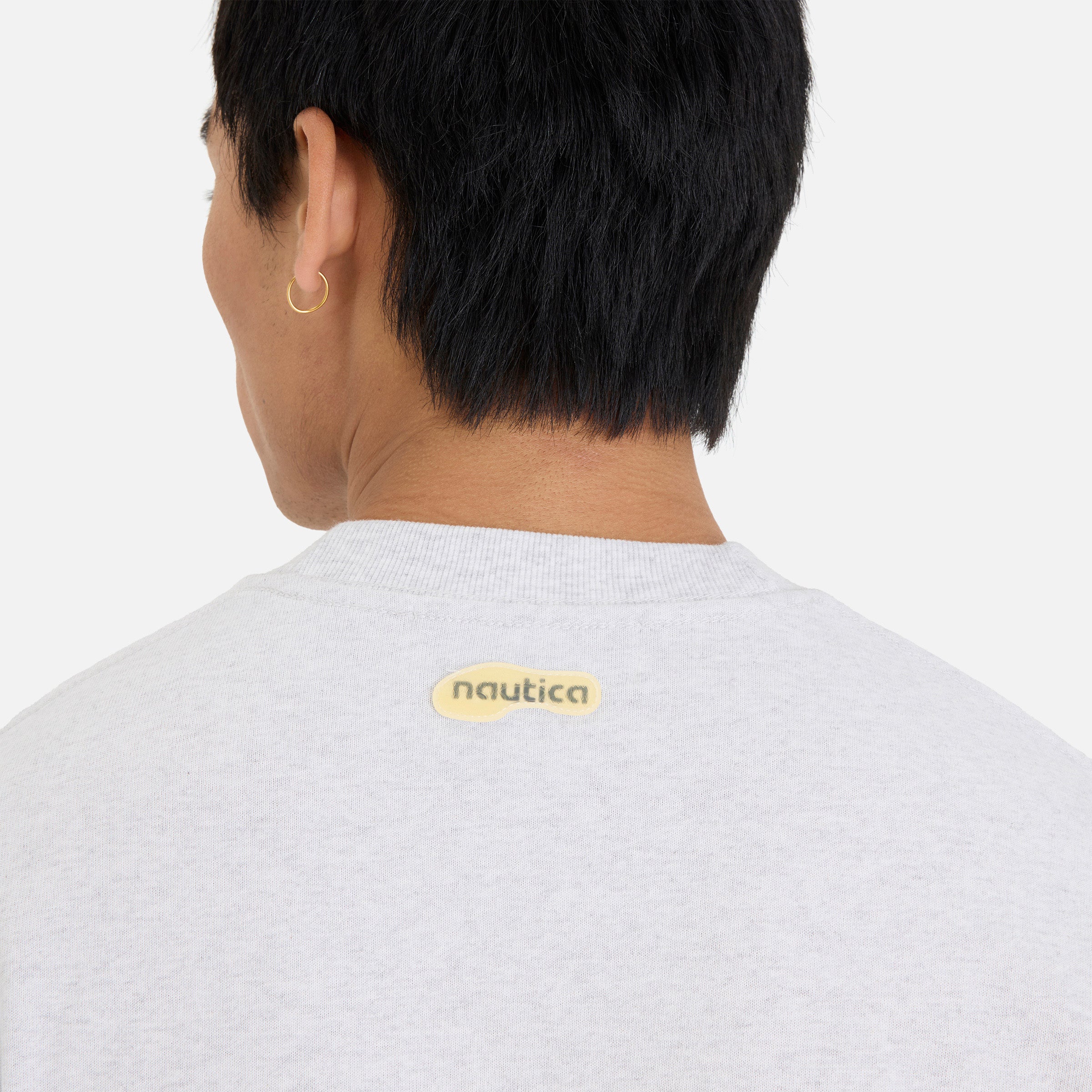 Reebok X Nautica Japan Short Sleeve Jersey Tee Ash Grey - Image 7
