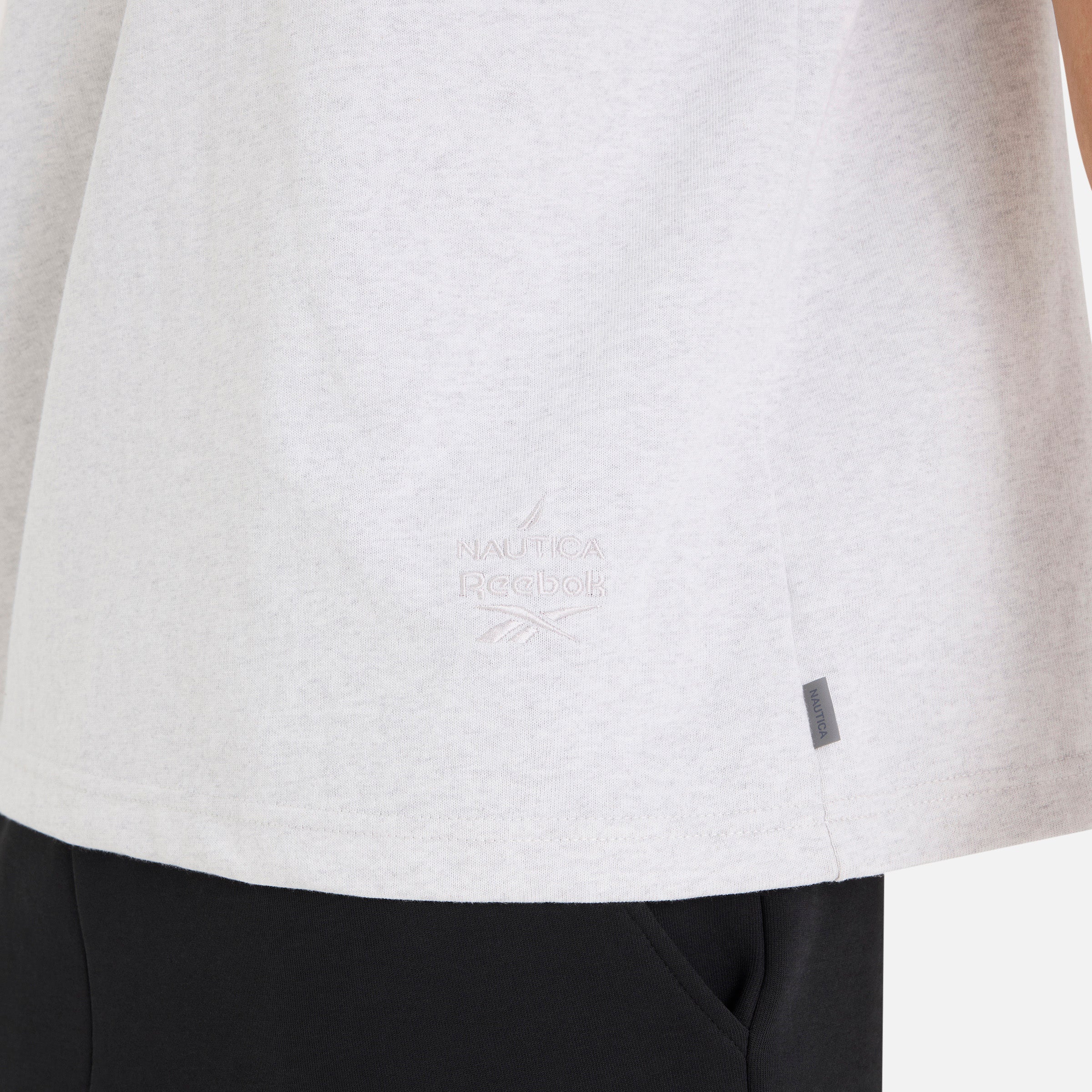 Reebok X Nautica Japan Short Sleeve Jersey Tee Ash Grey - Image 8