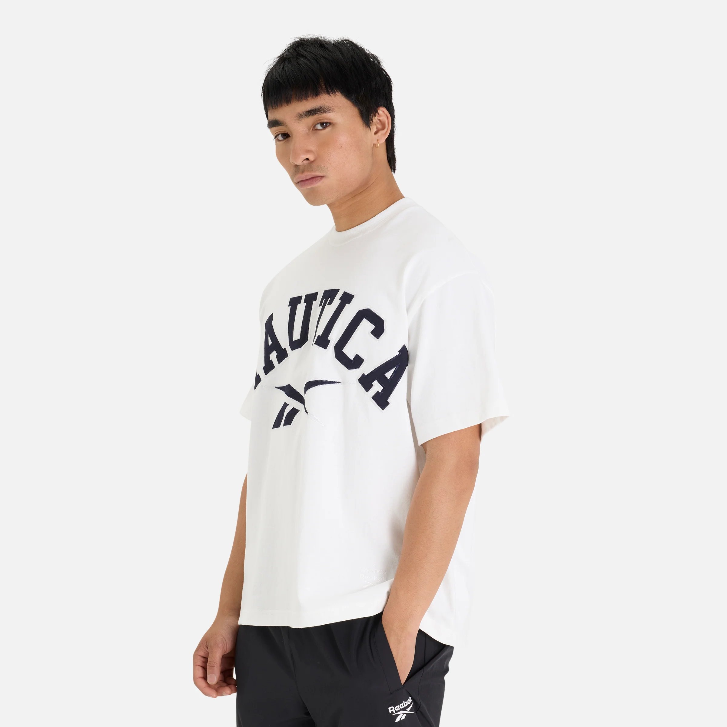 Reebok X Nautica Japan Short Sleeve Jersey Tee White - Image 3