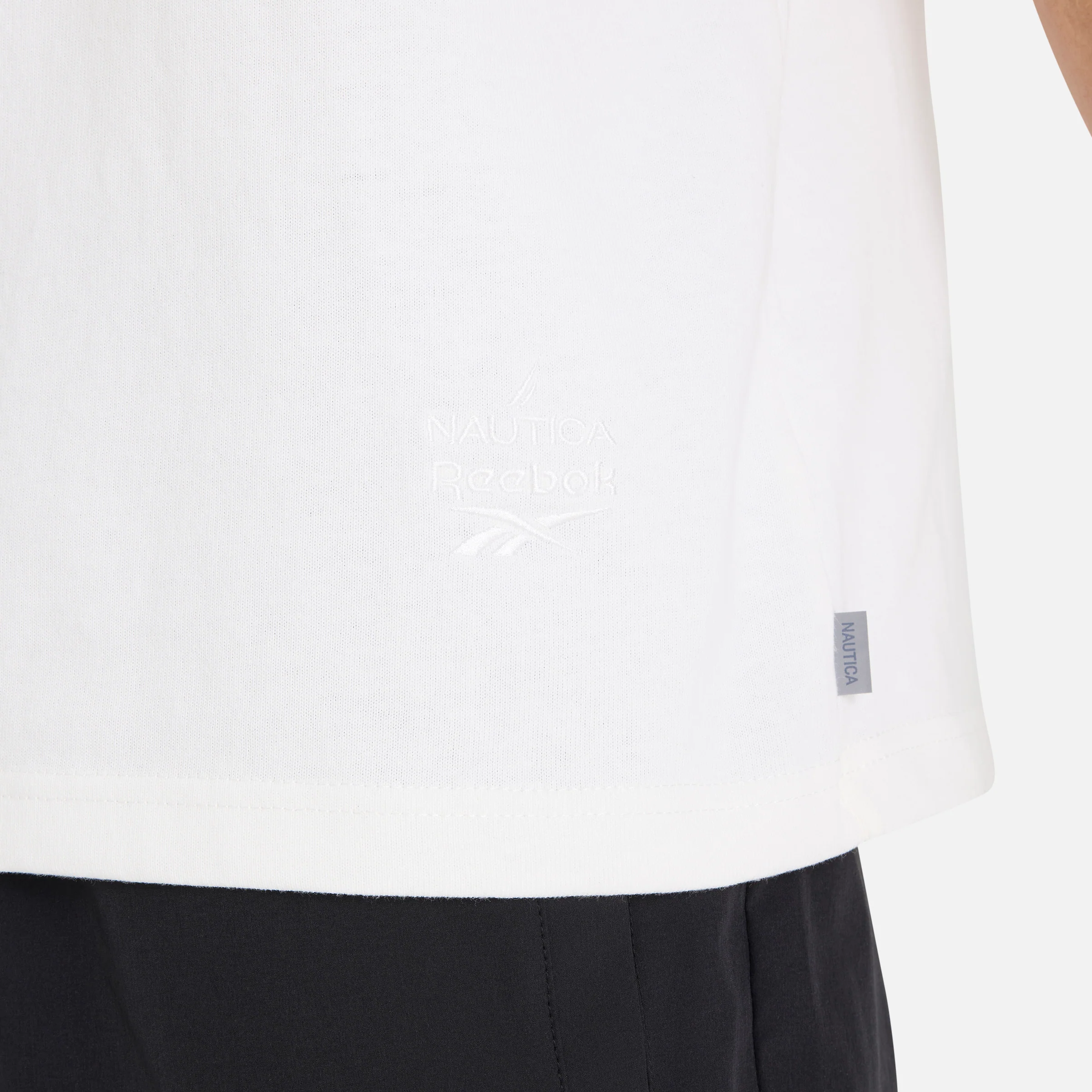 Reebok X Nautica Japan Short Sleeve Jersey Tee White - Image 7