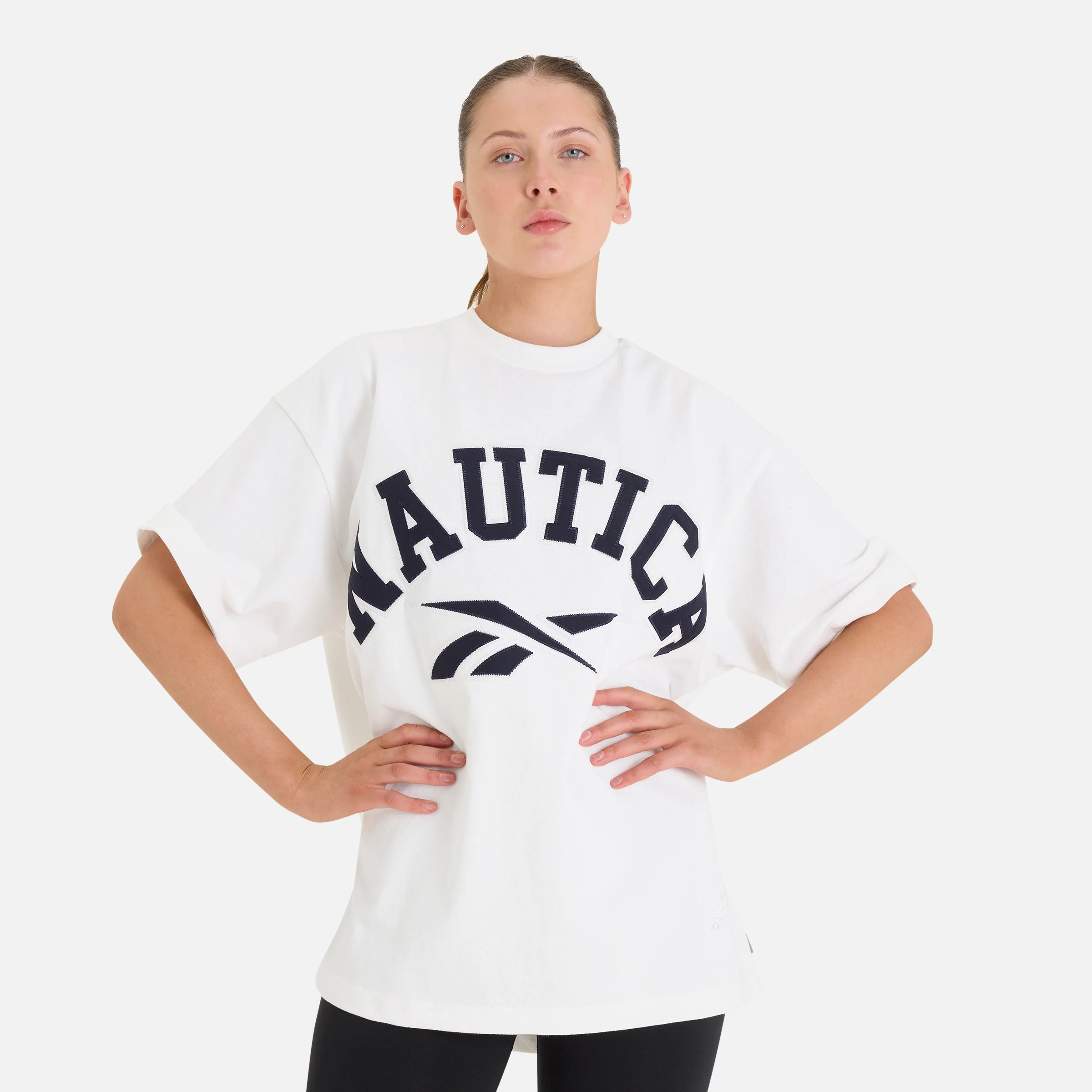 Reebok X Nautica Japan Short Sleeve Jersey Tee White - Image 9